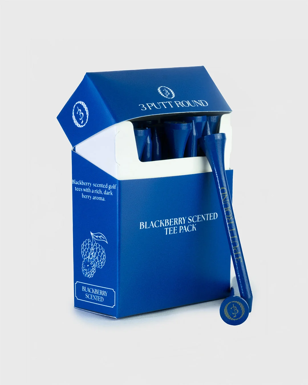 3 Putt Round Scented Tee Pack - Blackberry - Image 3