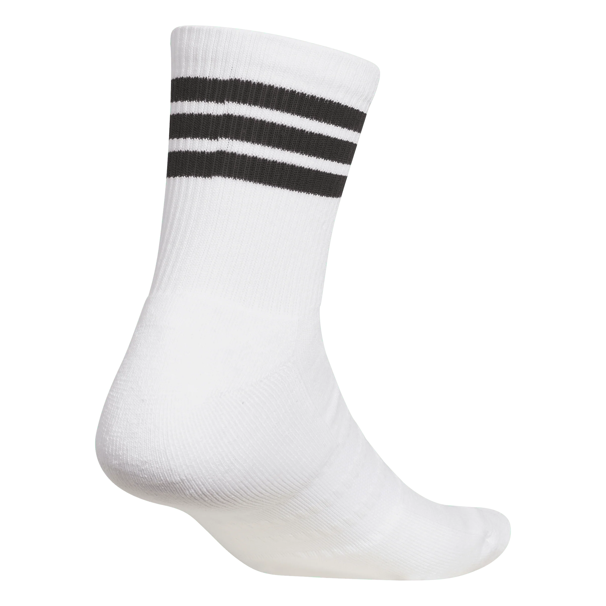 adidas 3-Stripes Half Crew Sock - White - Image 4