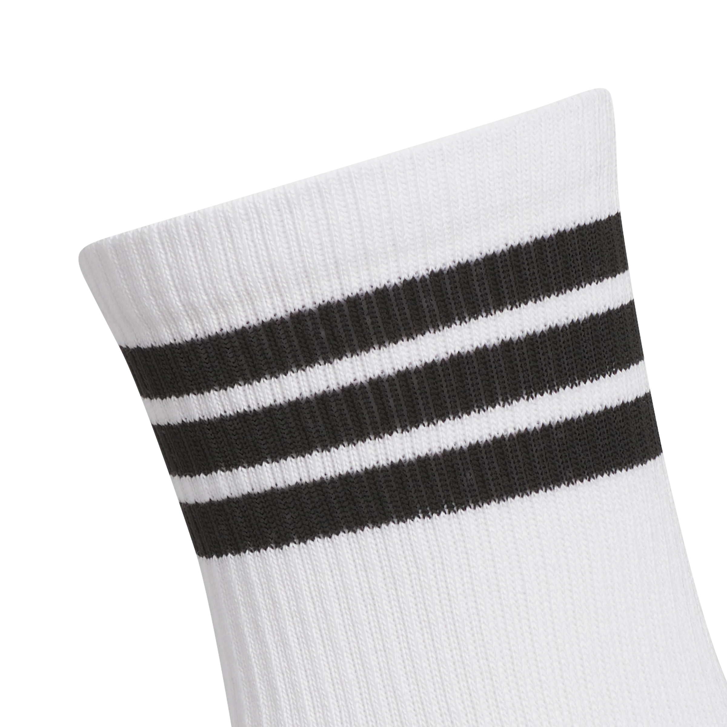 adidas 3-Stripes Half Crew Sock - White - Image 5