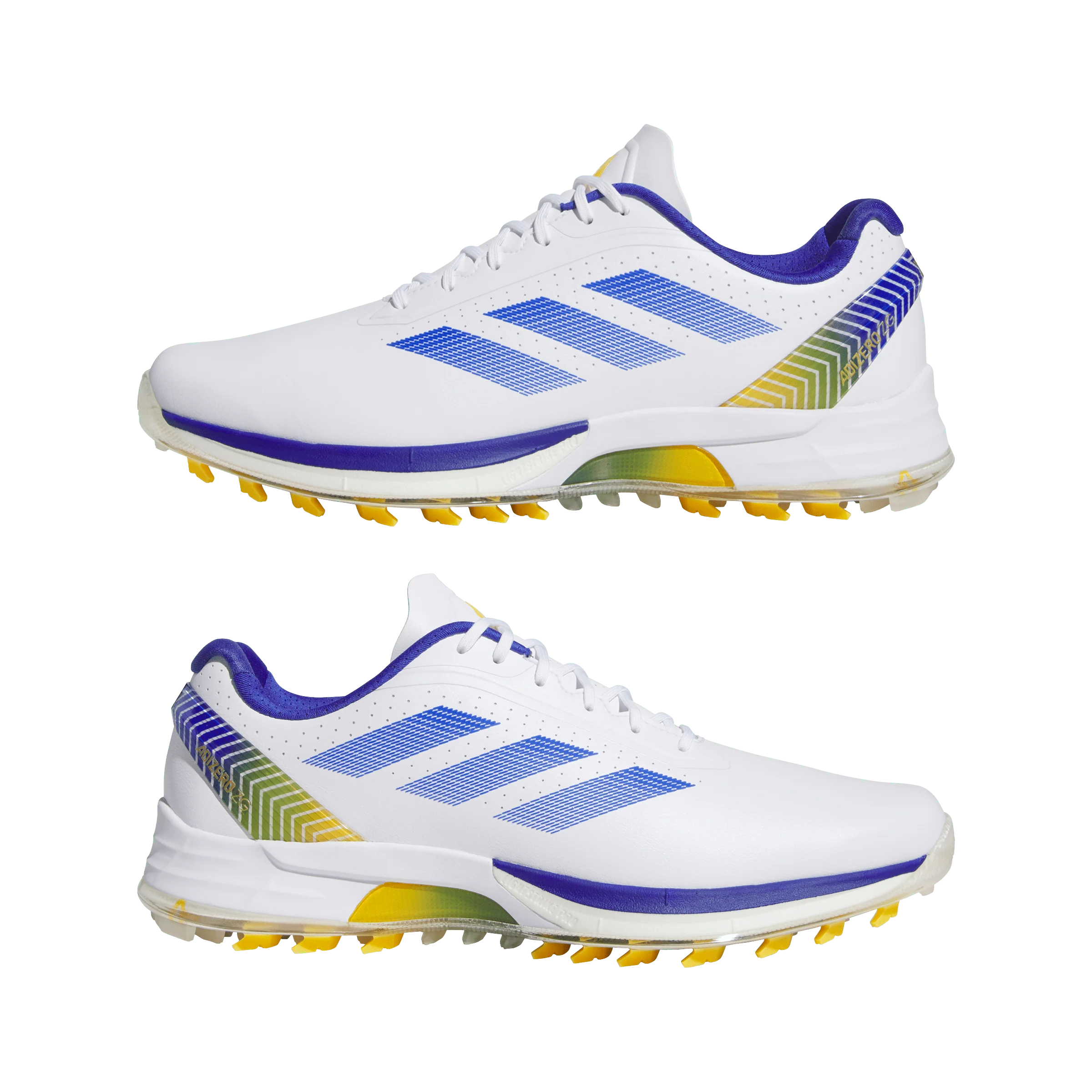 adidas Adizero ZG - White/Blue/Yellow - Image 10