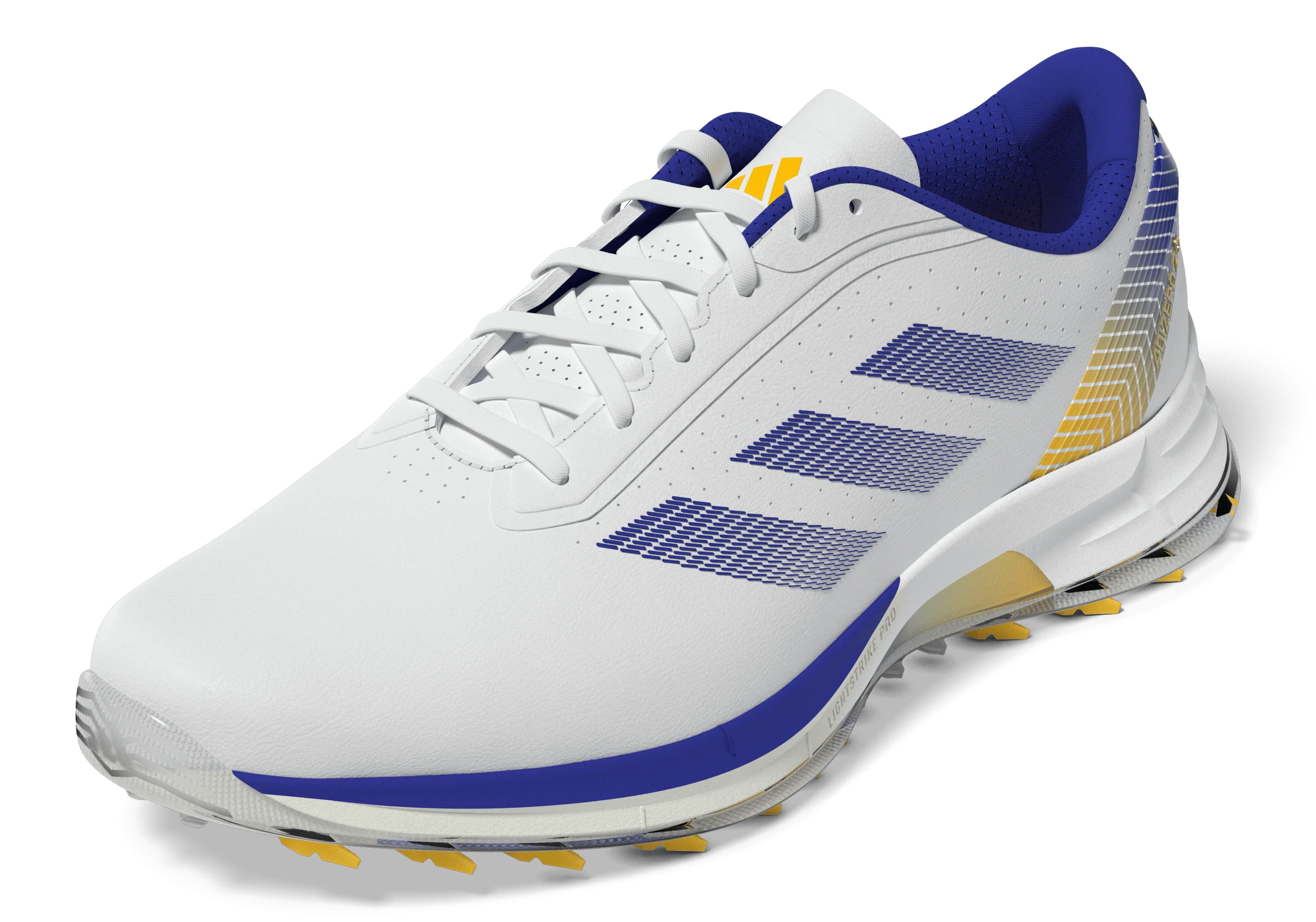 adidas Adizero ZG - White/Blue/Yellow - Image 11