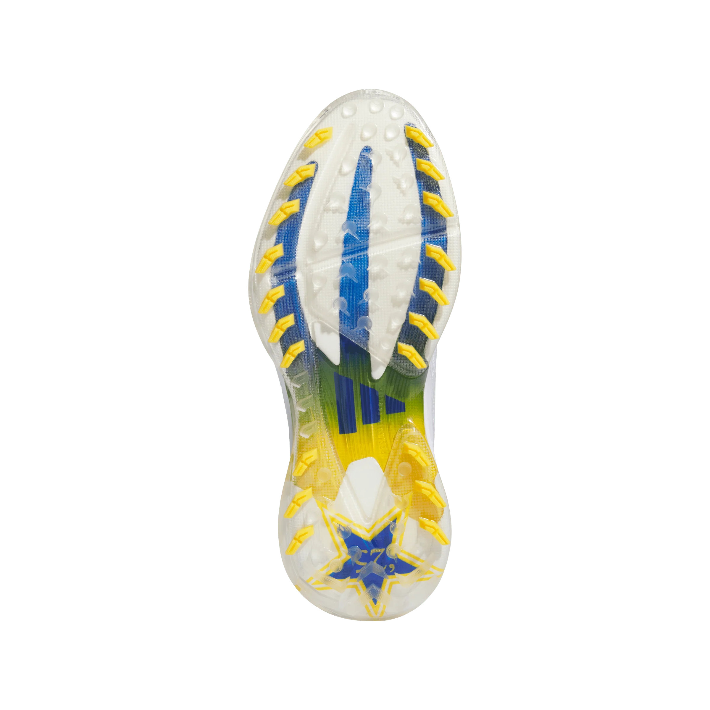 adidas Adizero ZG - White/Blue/Yellow - Image 2