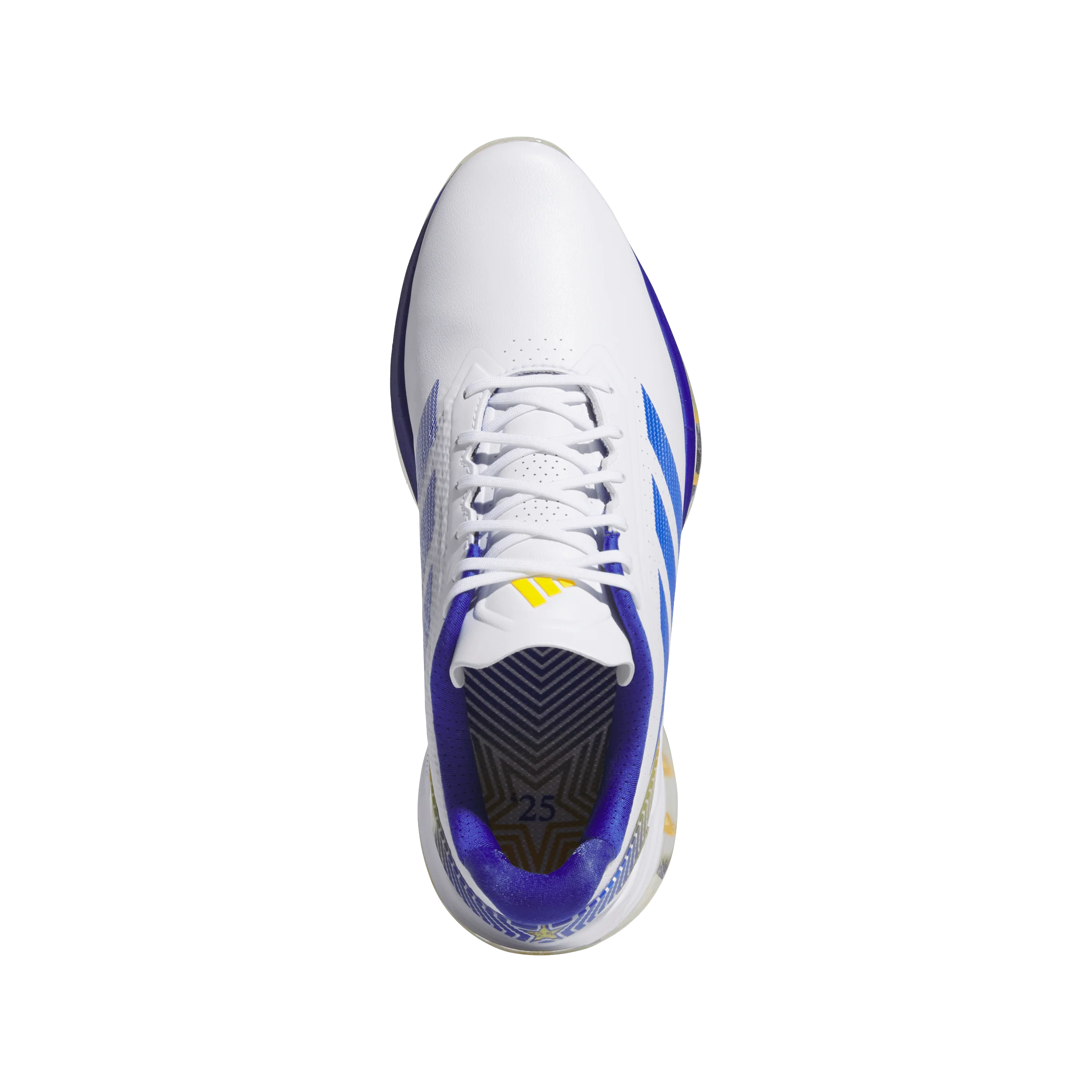 adidas Adizero ZG - White/Blue/Yellow - Image 5