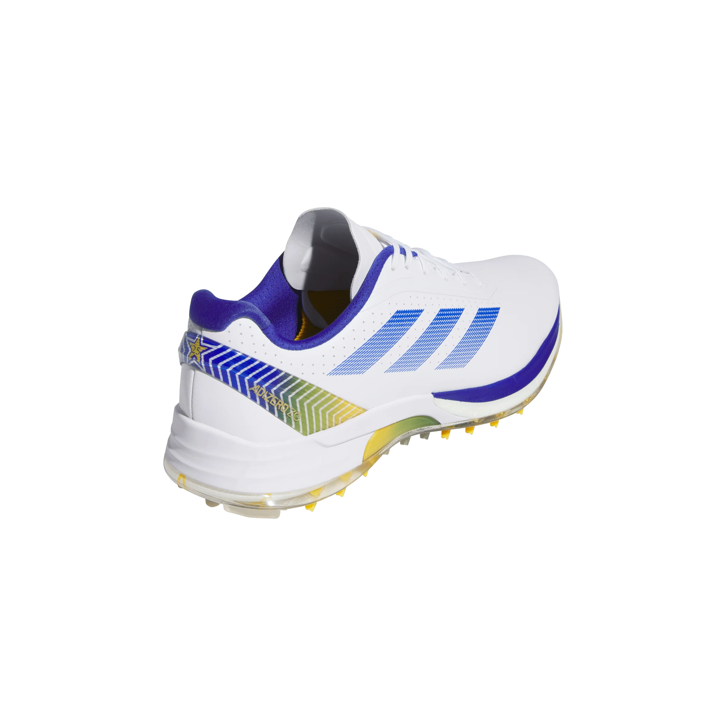 adidas Adizero ZG - White/Blue/Yellow - Image 8