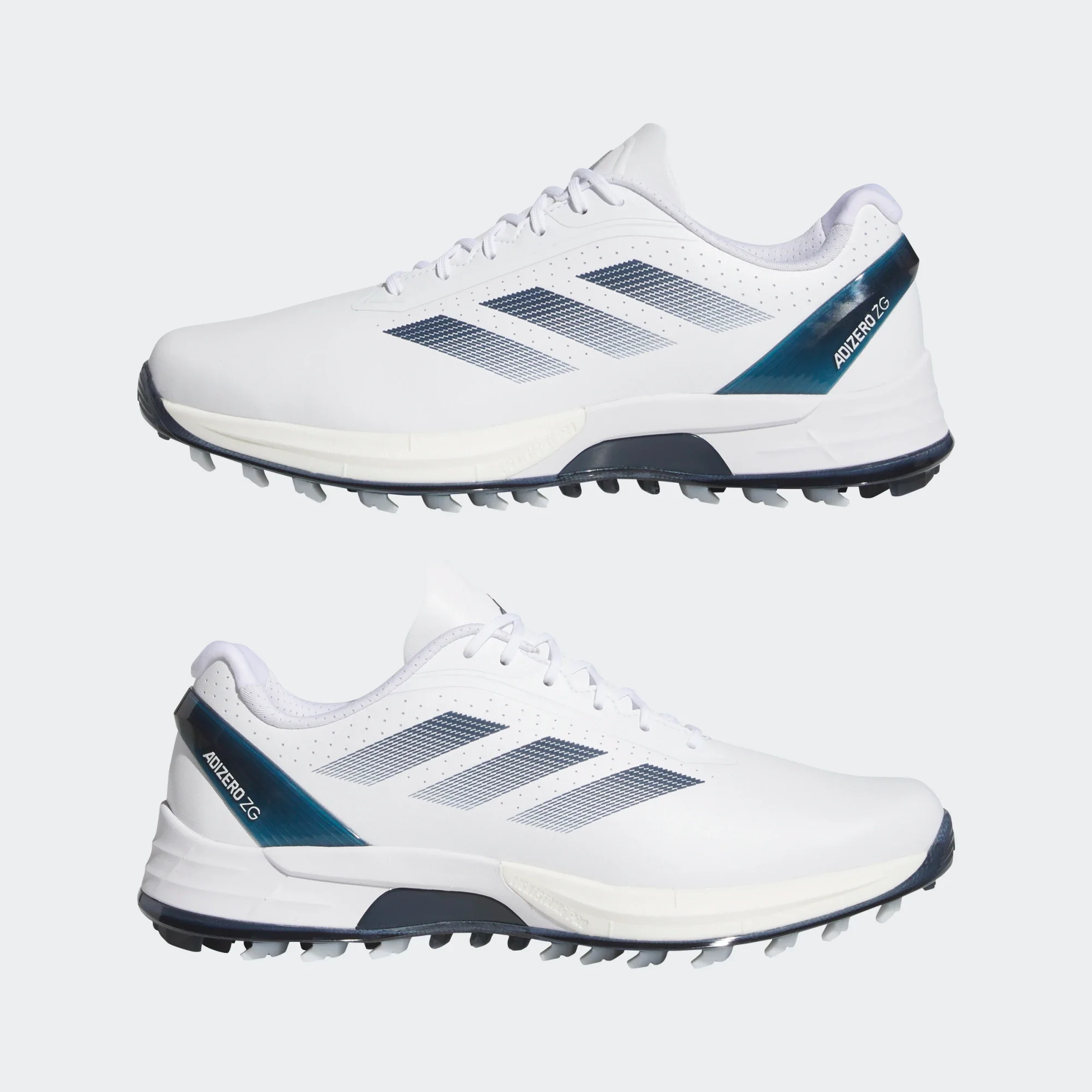 adidas Adizero ZG - White/Navy - Image 11