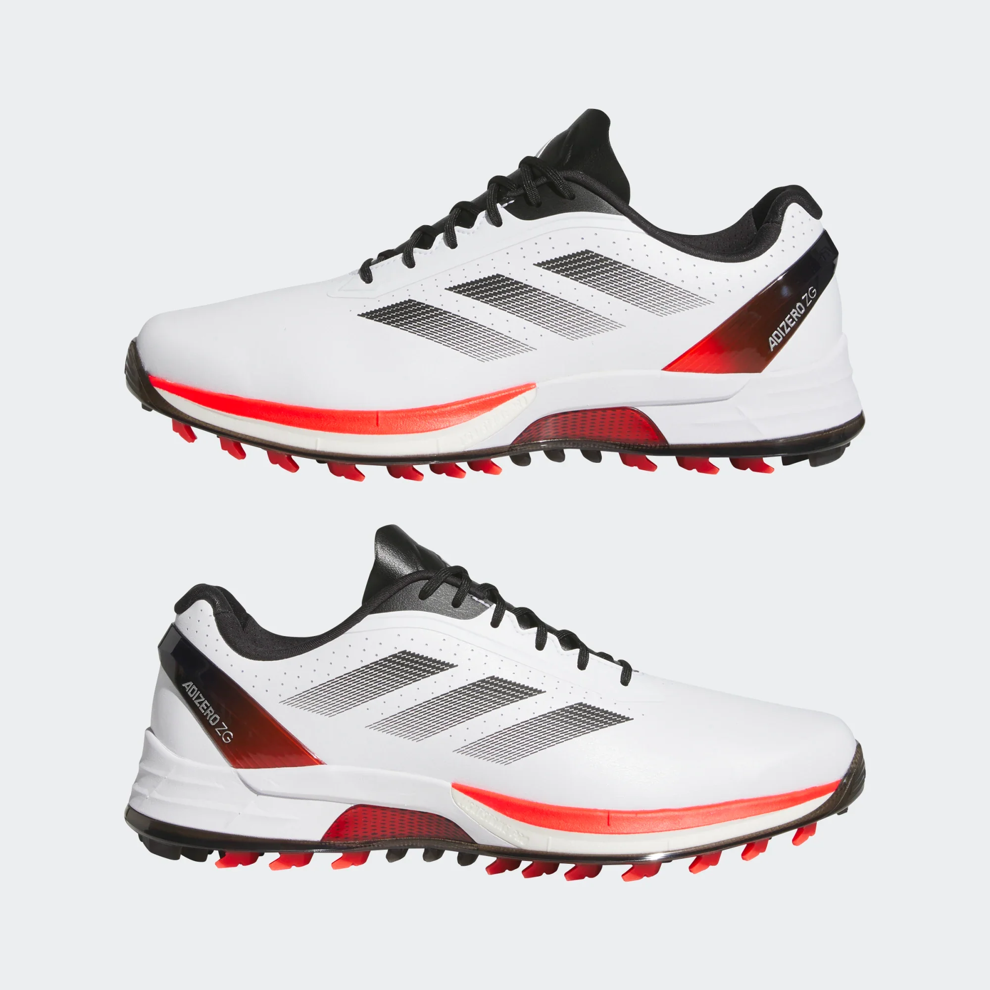 adidas Adizero ZG - White/Red/Black - Image 5