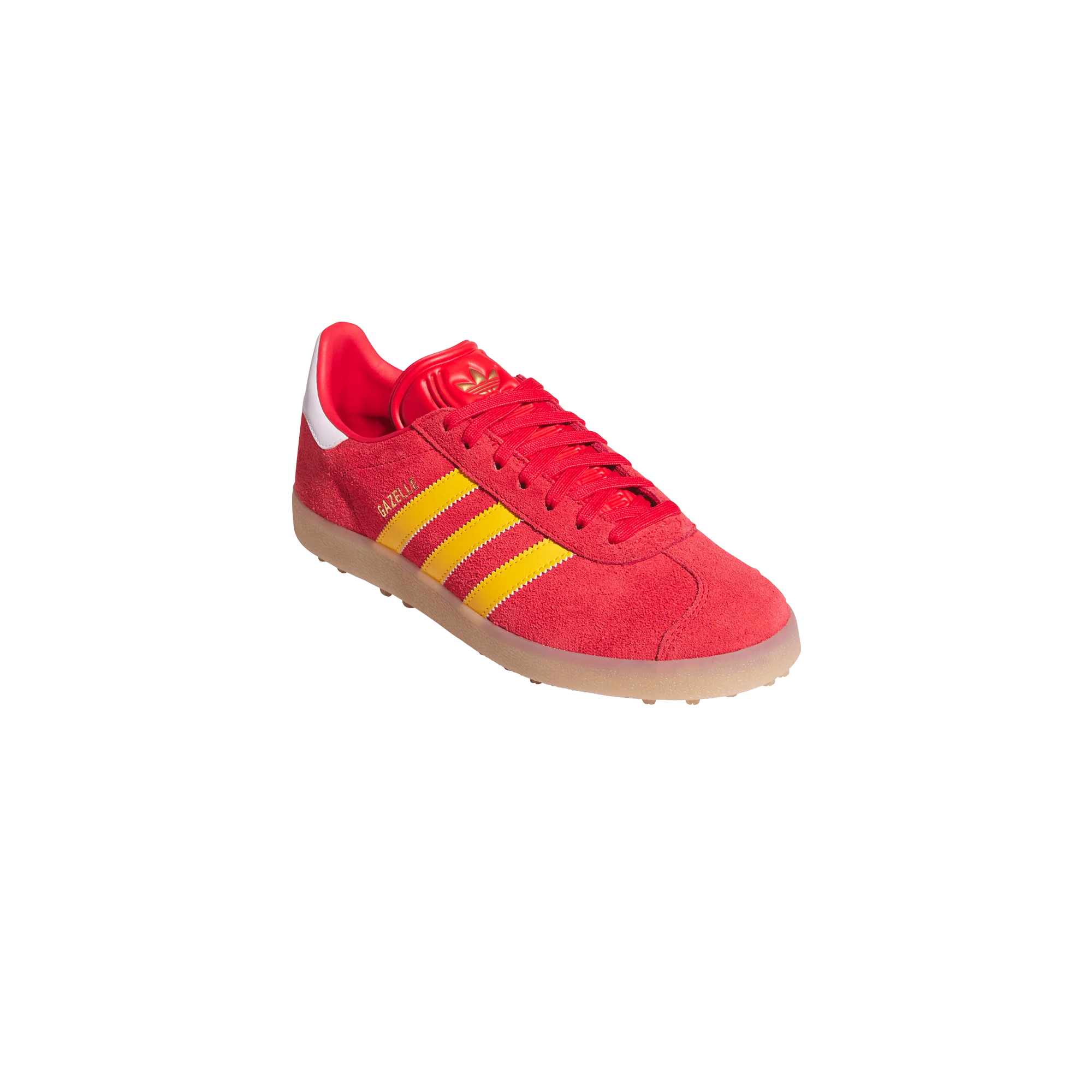 adidas Gazelle Golf - Pure Ruby / Crew Yellow / Gum - Image 2
