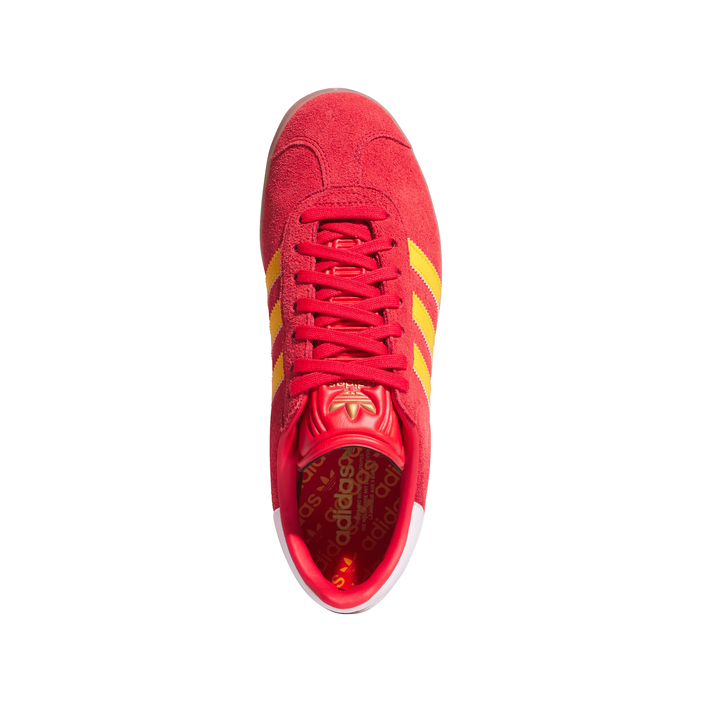 adidas Gazelle Golf - Pure Ruby / Crew Yellow / Gum - Image 5