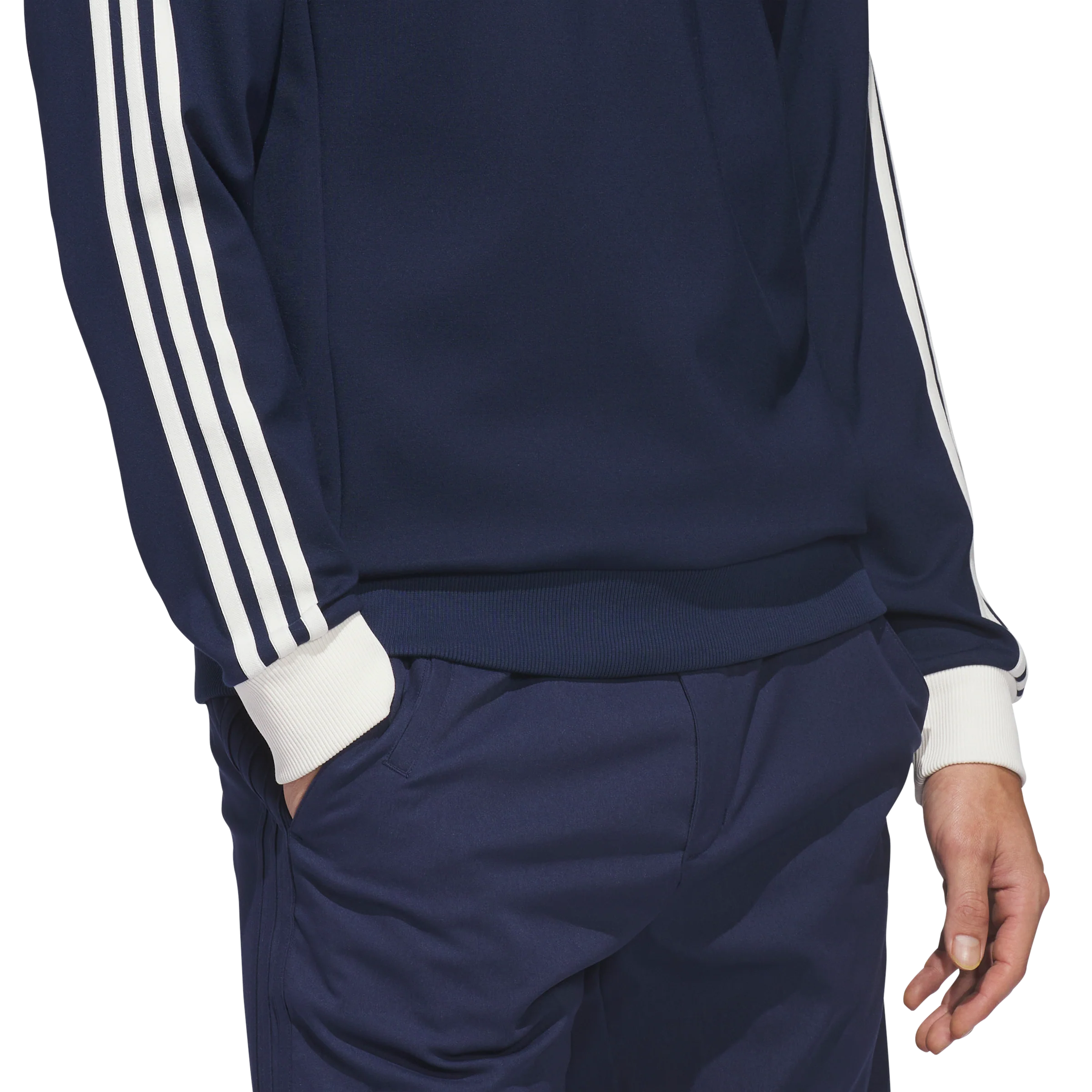 adidas Golf Originals 1/4 Zip Men's - Navy/White - Image 7