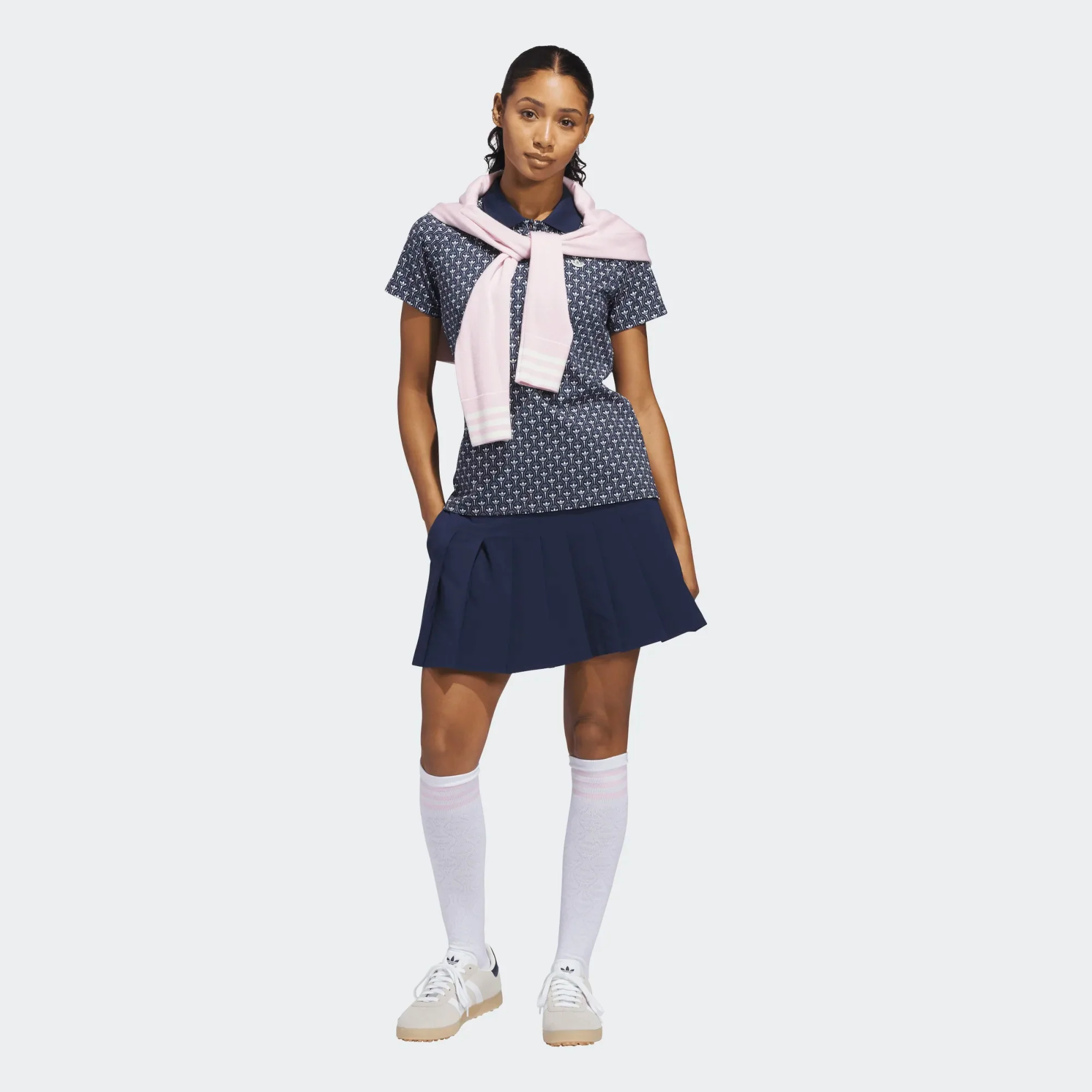 adidas Golf Originals All Over Trefoil Polo - Nindig - Image 5