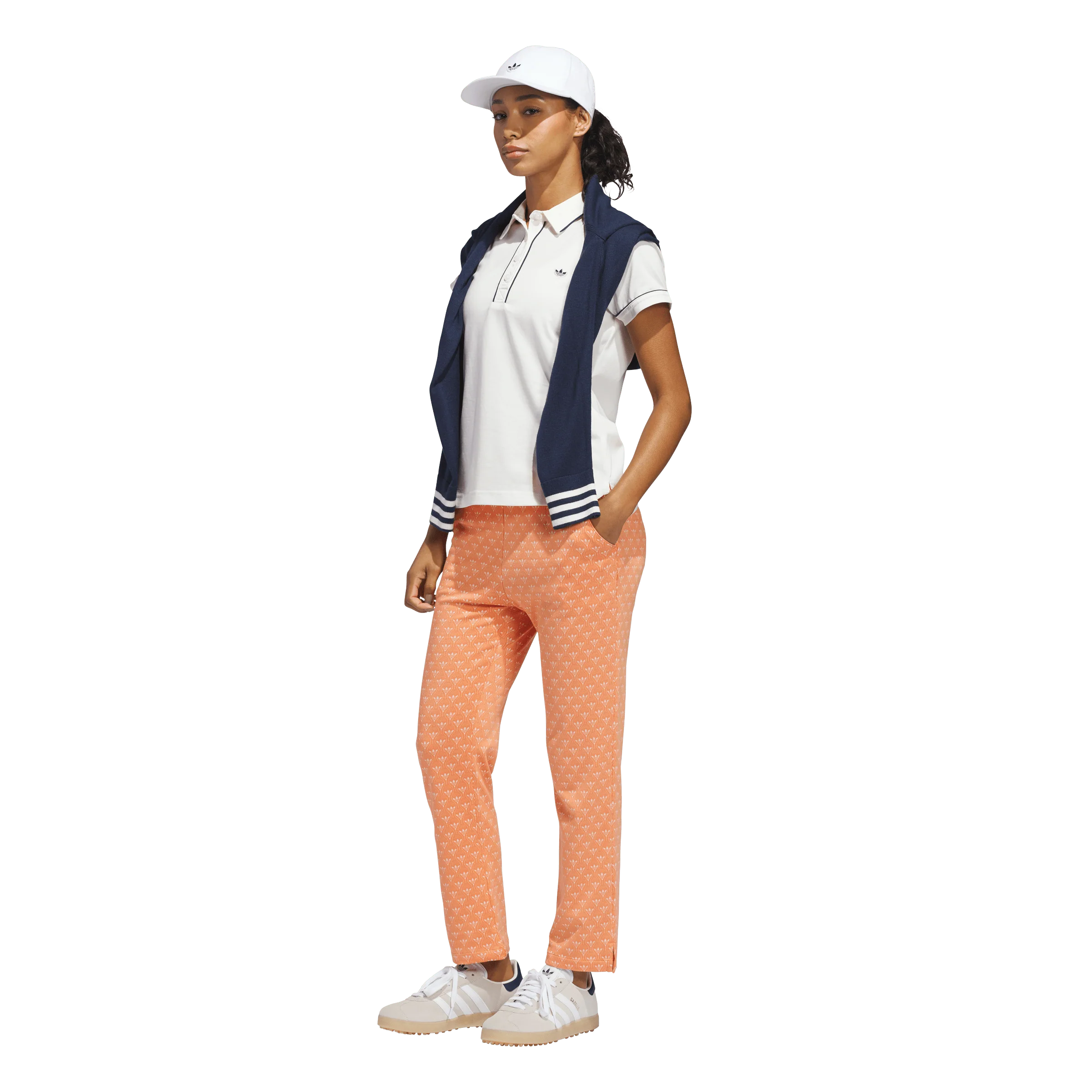 adidas Golf Originals F Solid Polo W - White - Image 7