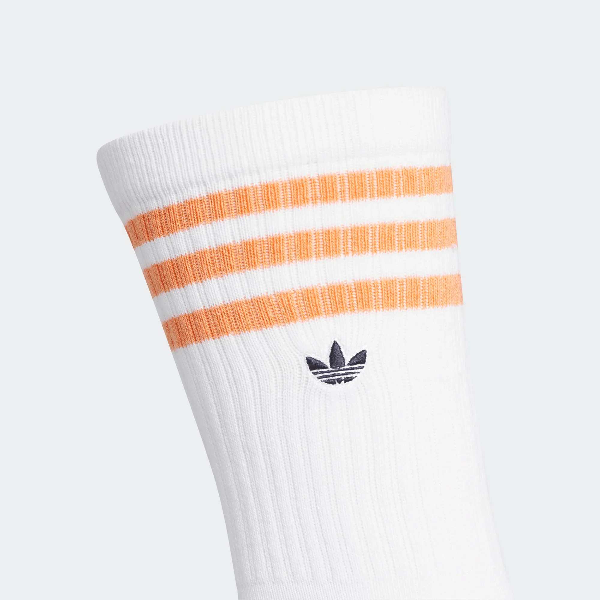 adidas Golf Originals MR Socks - White/Orange - Image 5