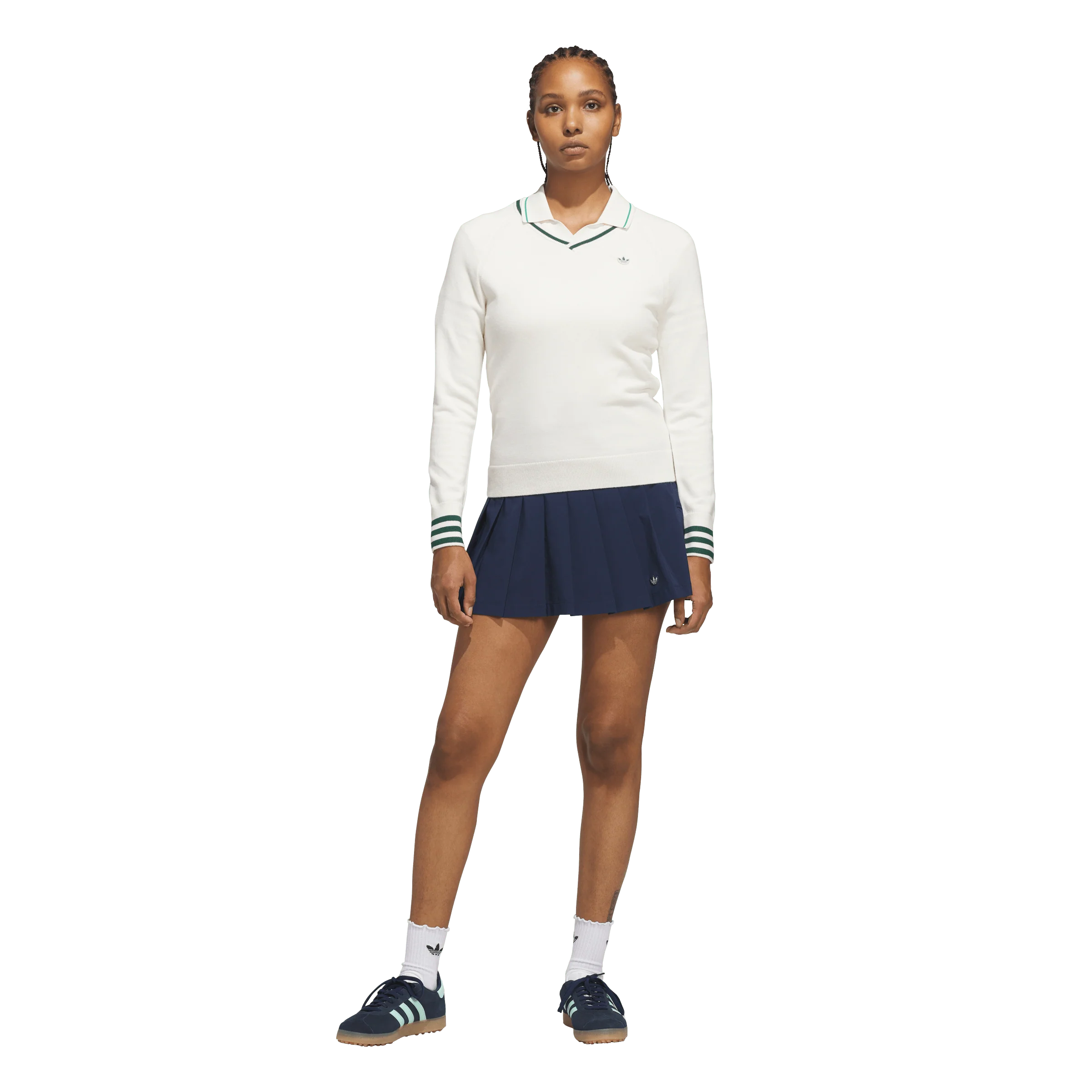adidas Golf Originals Cashmere Sweater - White - Image 6
