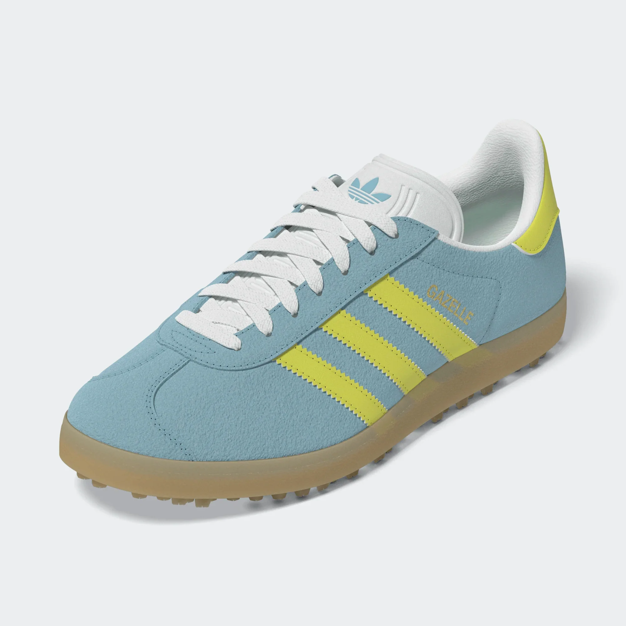adidas Golf Originals  W Gazelle Golf - Pure Lemon / Gum - Image 2