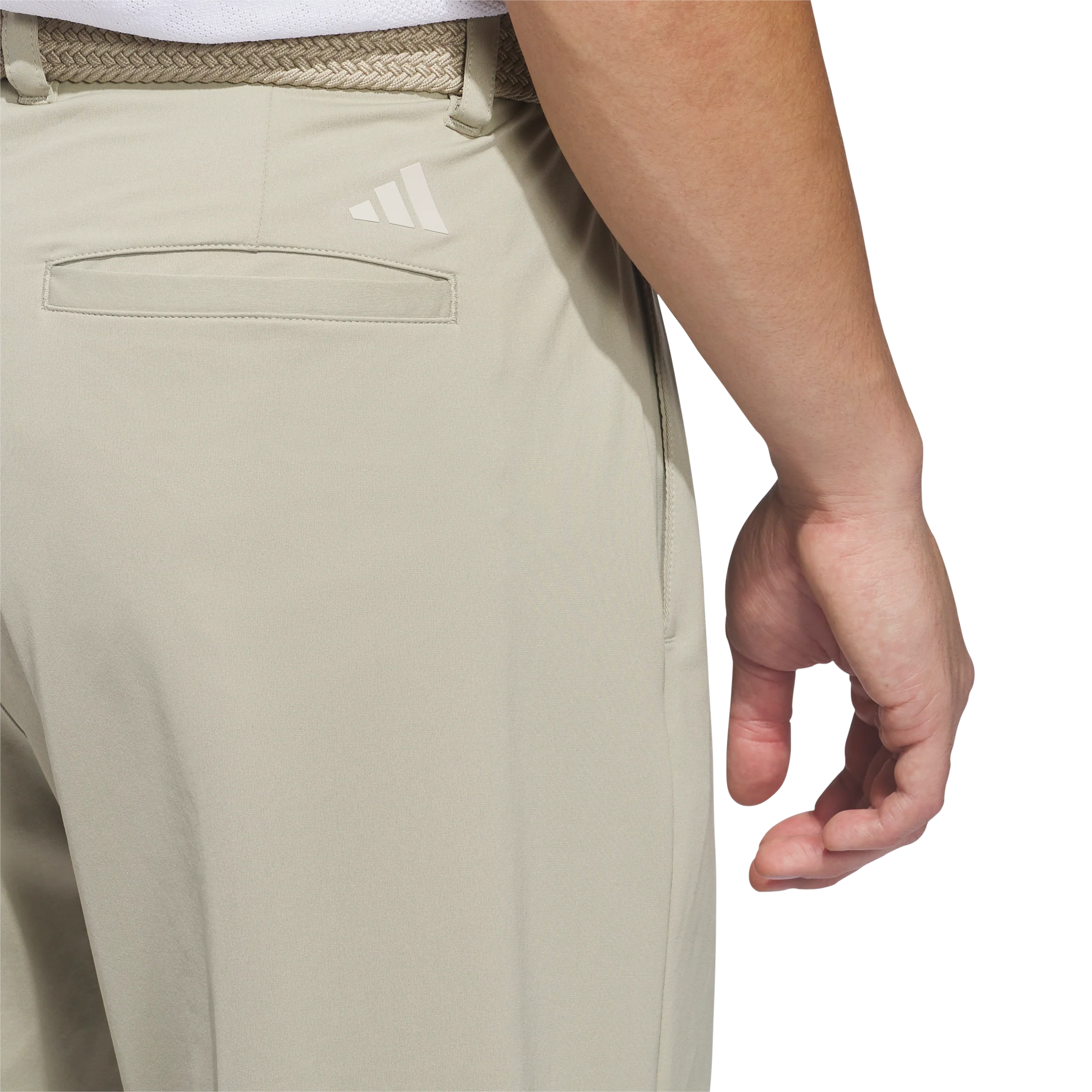 adidas Golf Ultimate365 Tour Twistknit Pant - Beige - Image 9