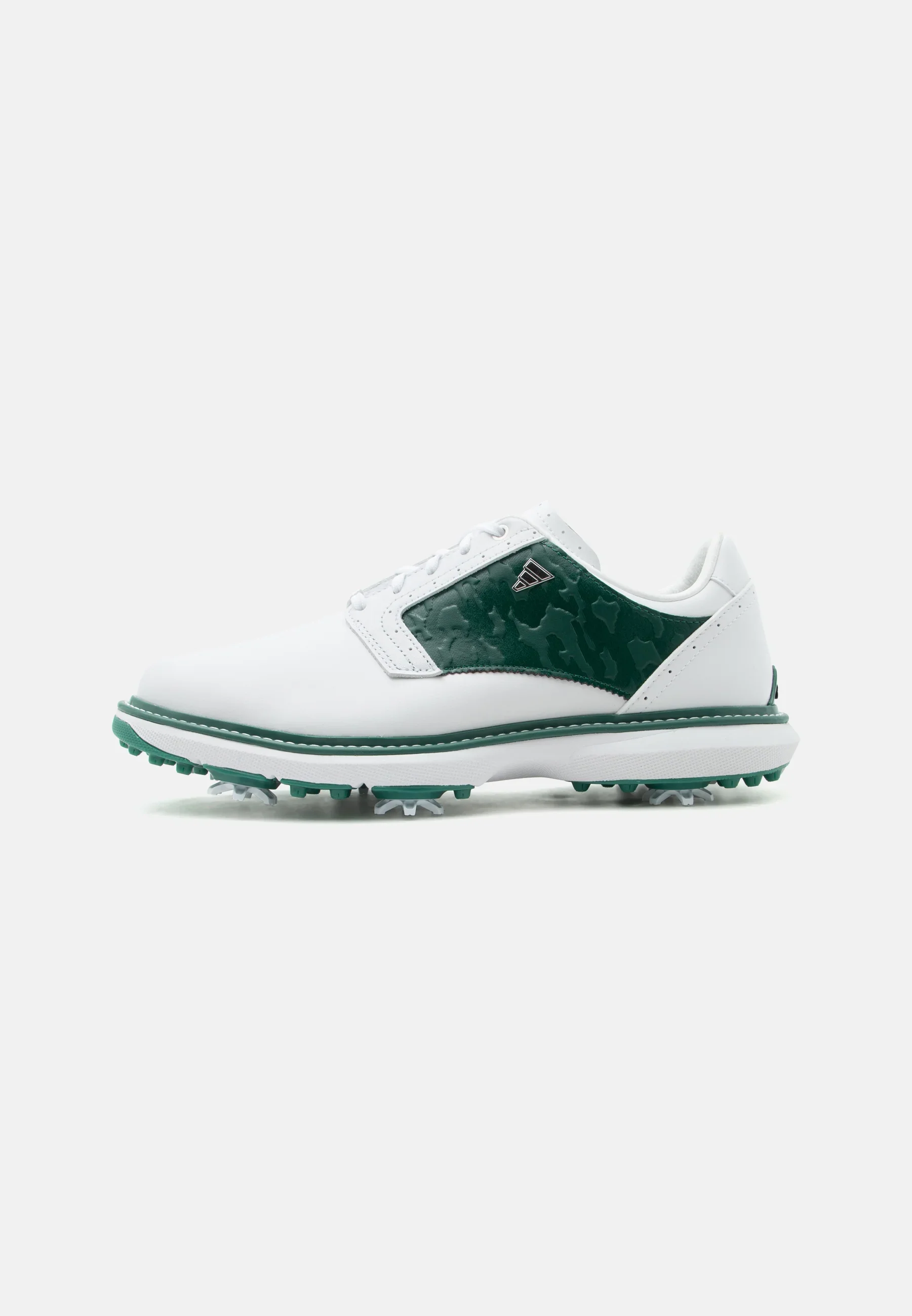 Adidas MC70 Spiked Golf Shoes - White/Collegiate Green/Silver - Image 7