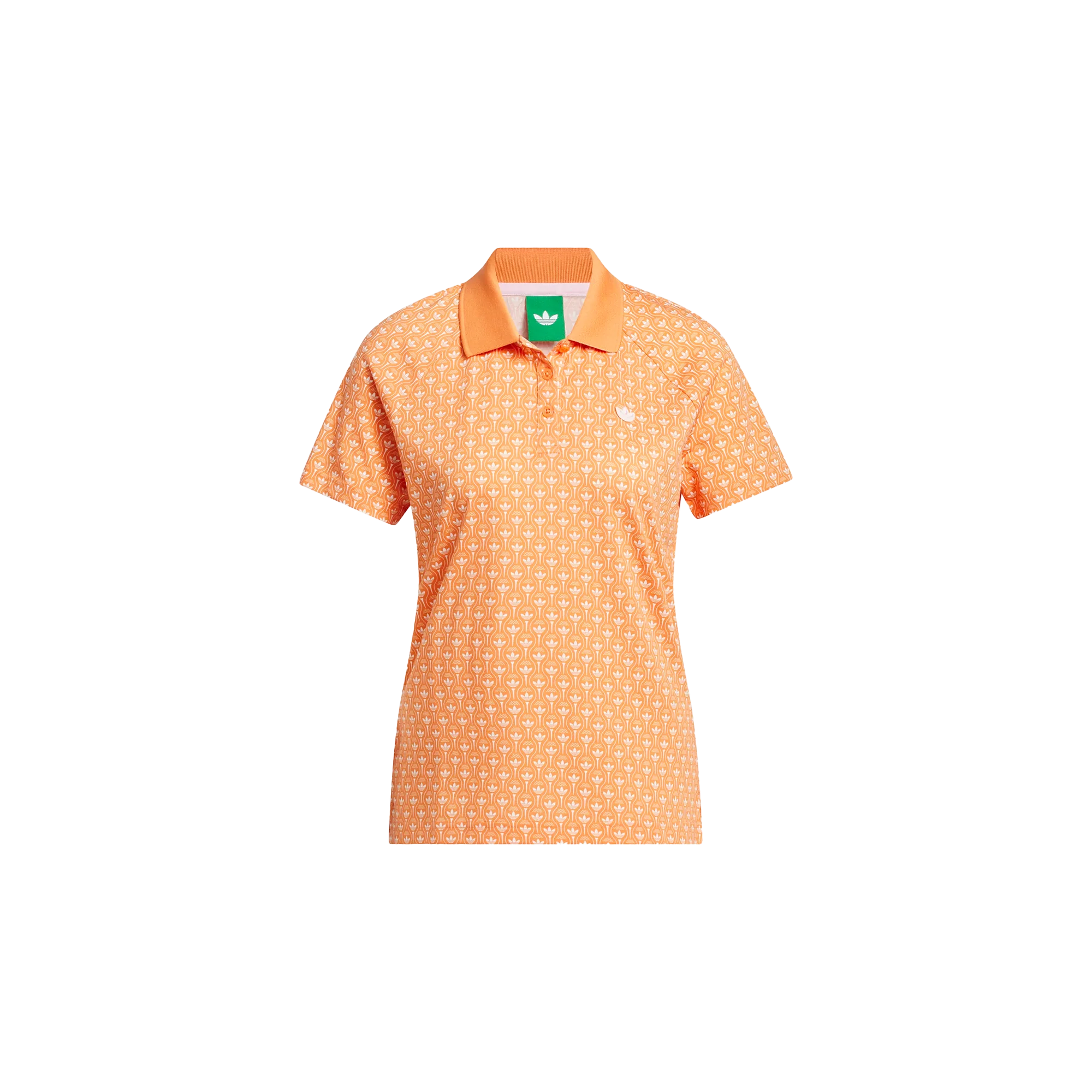adidas Originals All Over Trefoil Polo Shirt - Dour/ Cwhite