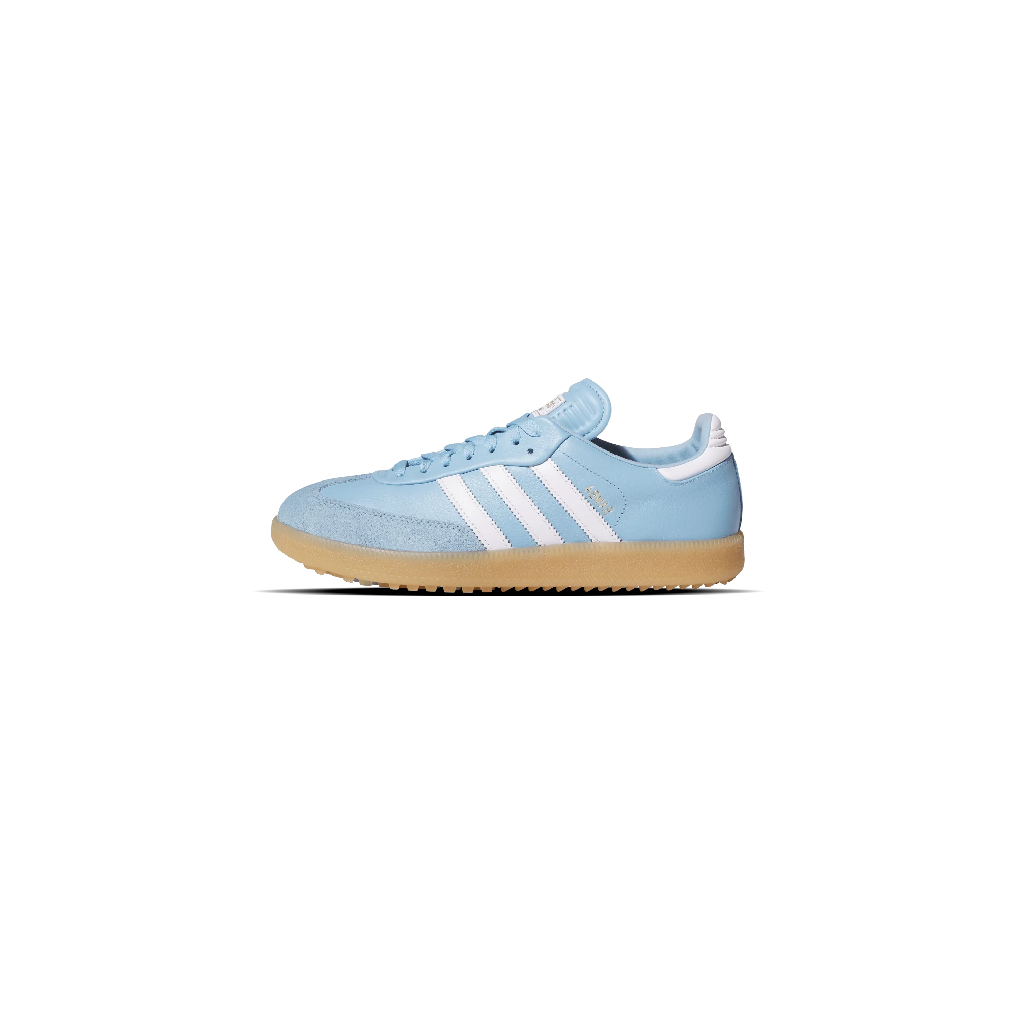 adidas Golf Originals Samba Golf - Clear Blue / Cloud White / Gum