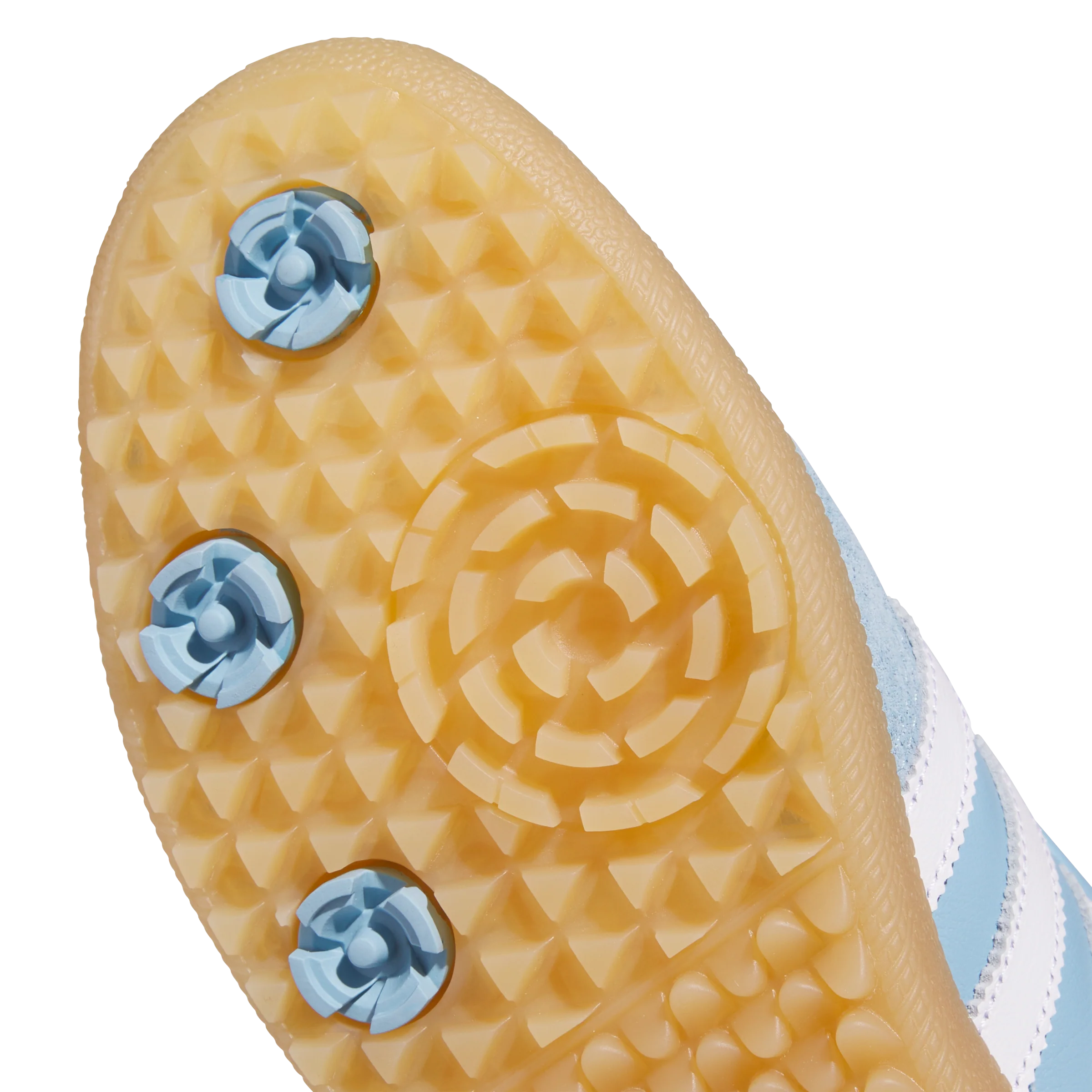 adidas Golf Originals Samba Golf - Clear Blue / Cloud White / Gum - Image 11