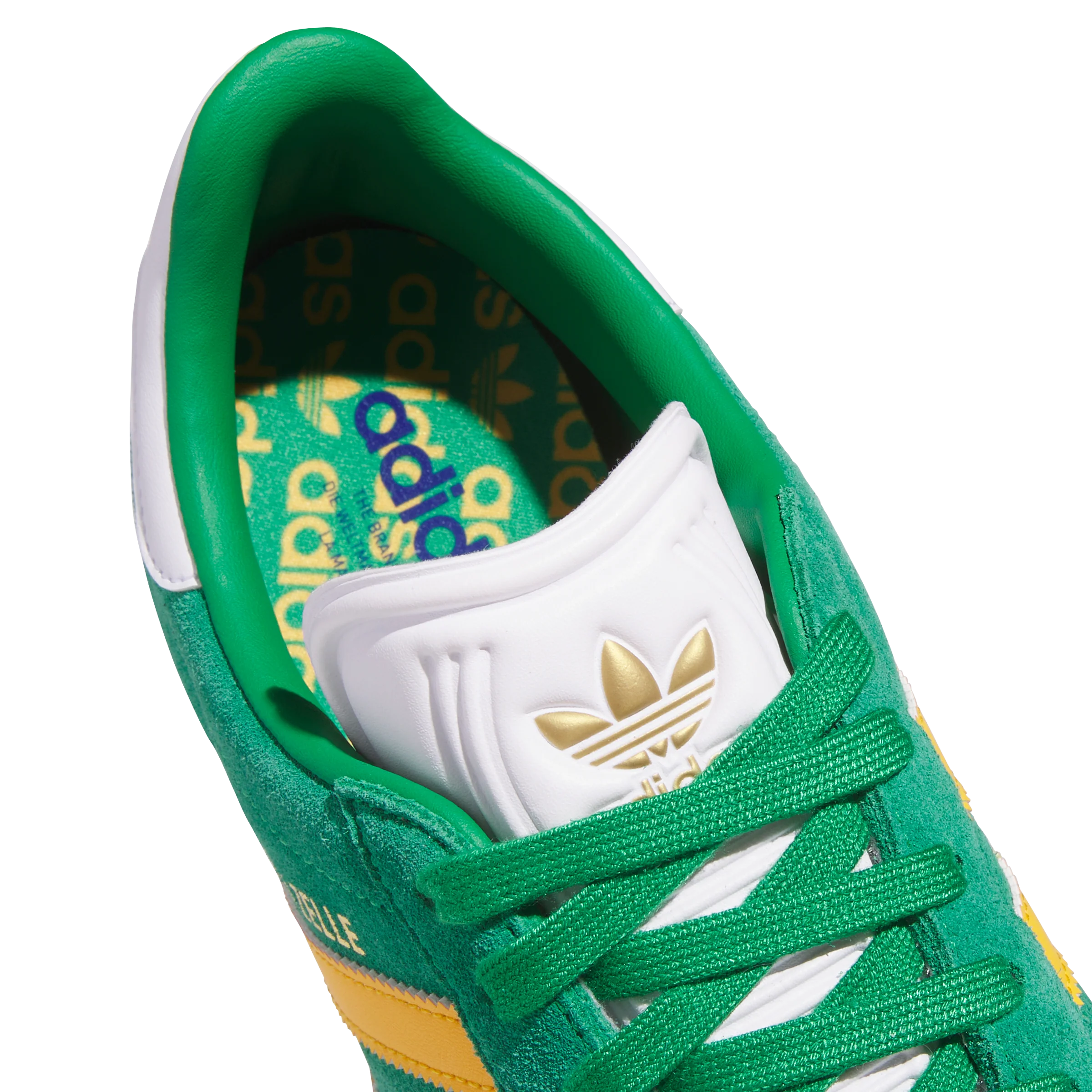 adidas Golf Originals Gazelle Golf - Green / Crew Yellow / Cloud White - Image 11