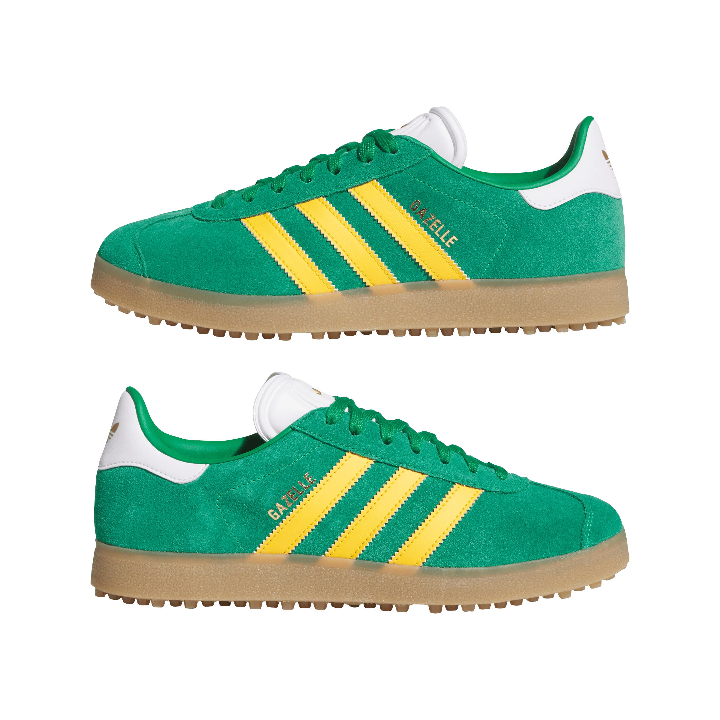 adidas Golf Originals Gazelle Golf - Green / Crew Yellow / Cloud White - Image 12