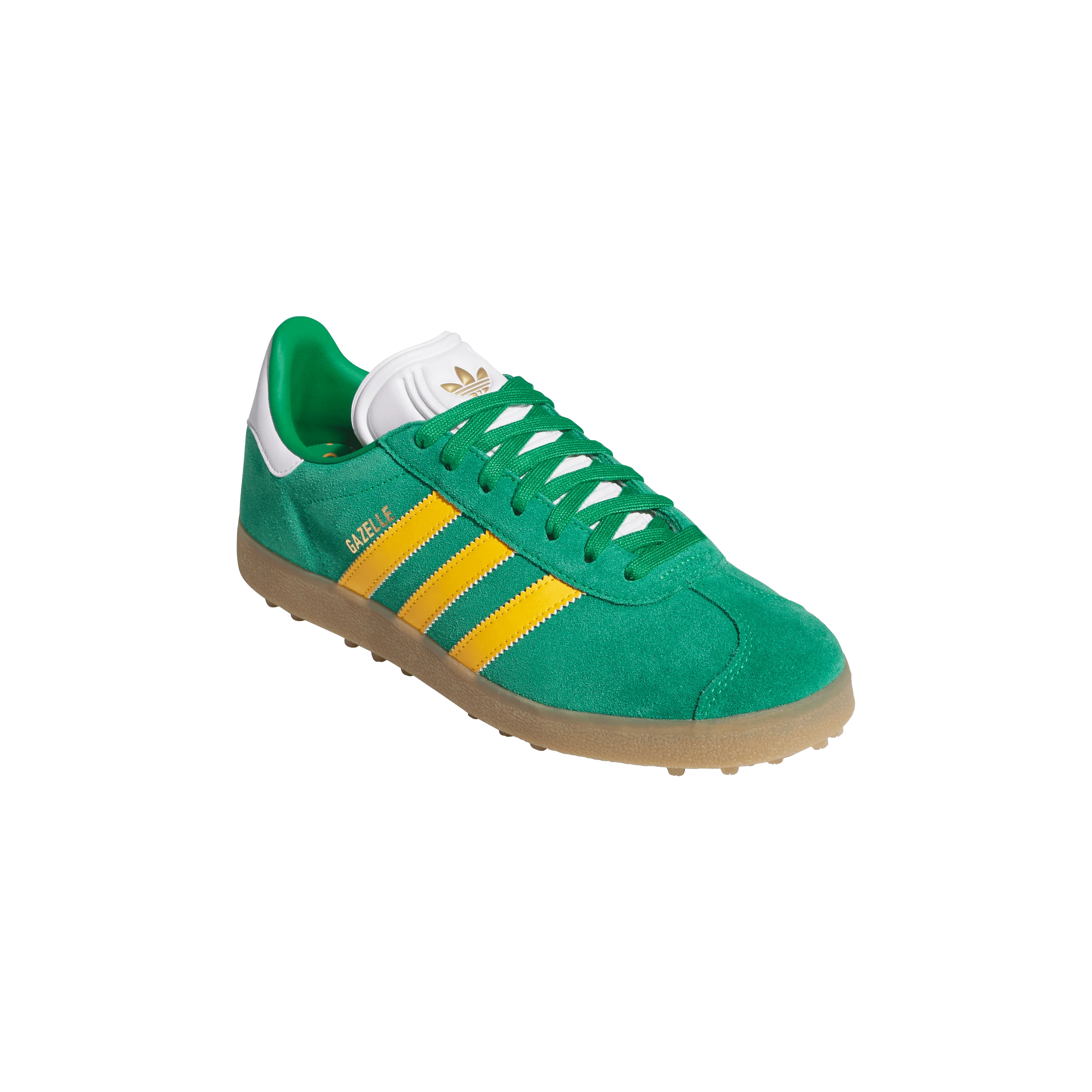 adidas Golf Originals Gazelle Golf - Green / Crew Yellow / Cloud White - Image 8