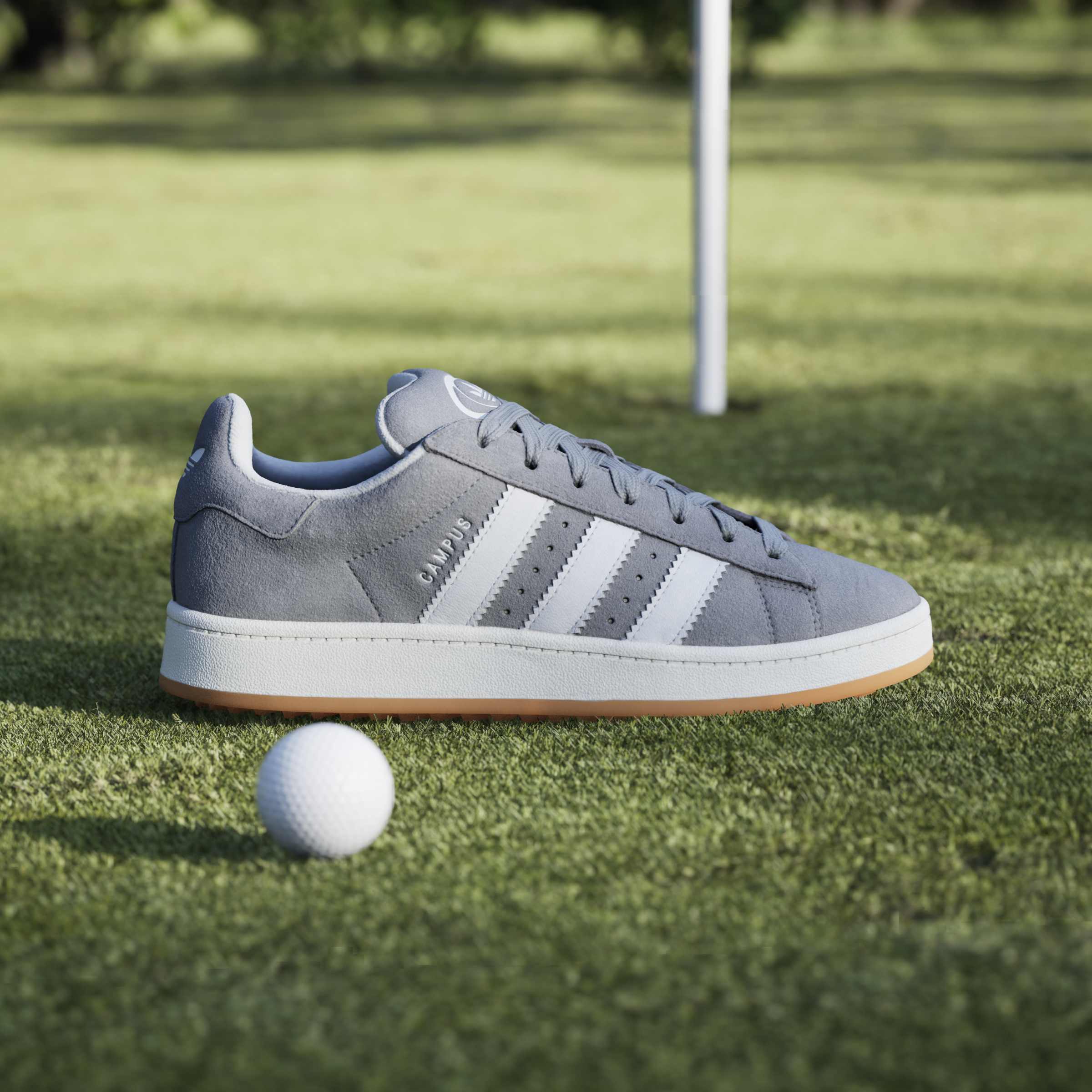 adidas Originals Golf Campus 00s Golf - Grey Three/Cloud White/Off White - Image 12