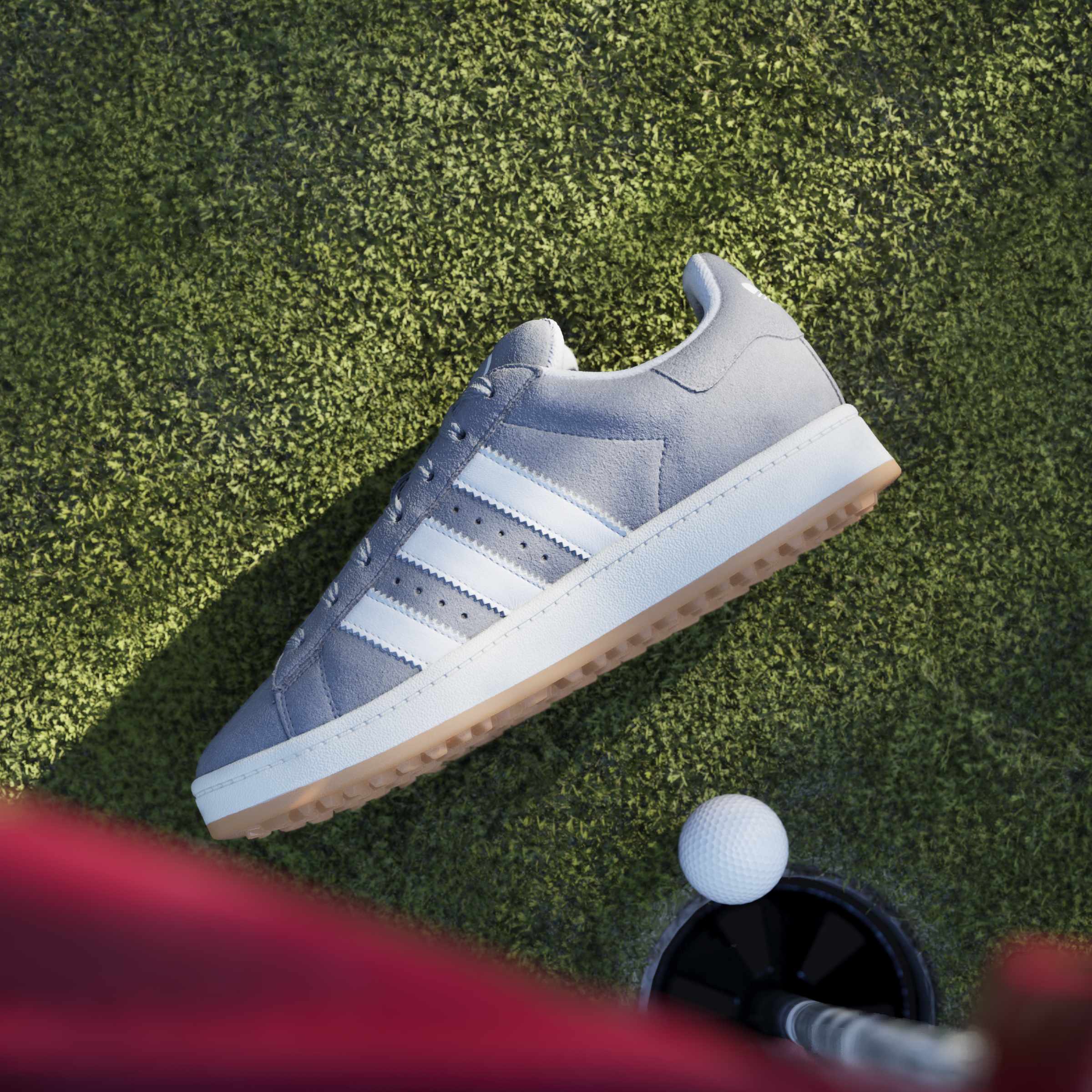 adidas Originals Golf Campus 00s Golf - Grey Three/Cloud White/Off White - Image 2