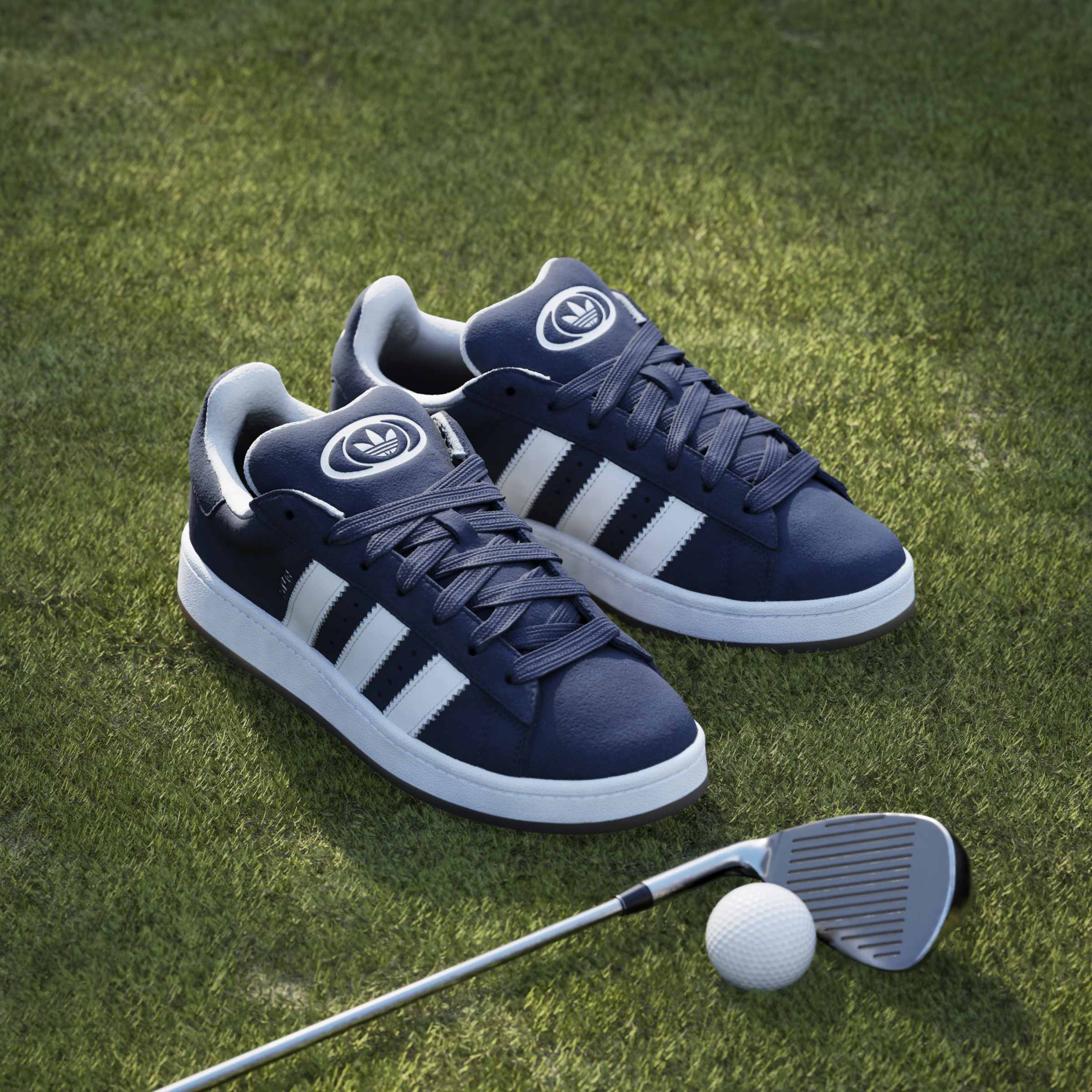 adidas Originals Golf Campus 00s Golf - Night Indigo/Cloud White/Gum - Image 14