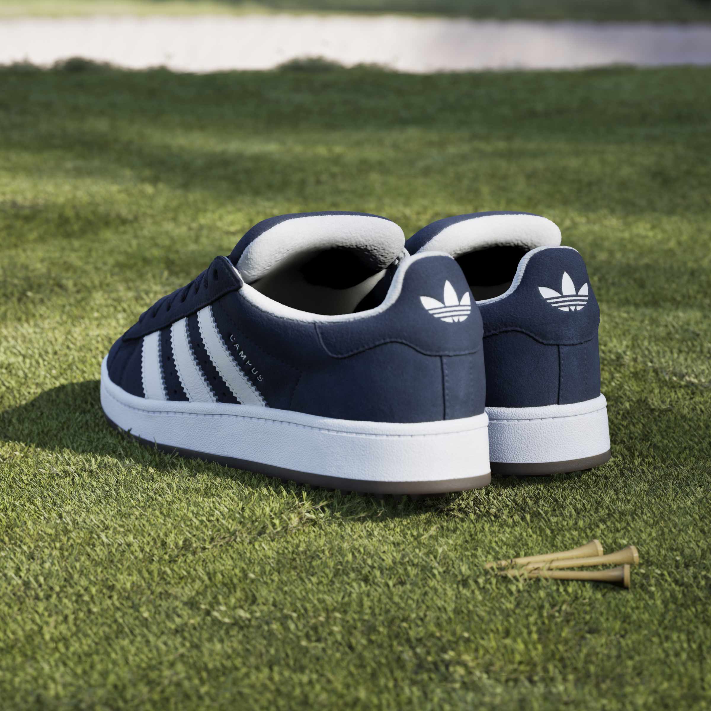 adidas Originals Golf Campus 00s Golf - Night Indigo/Cloud White/Gum - Image 15