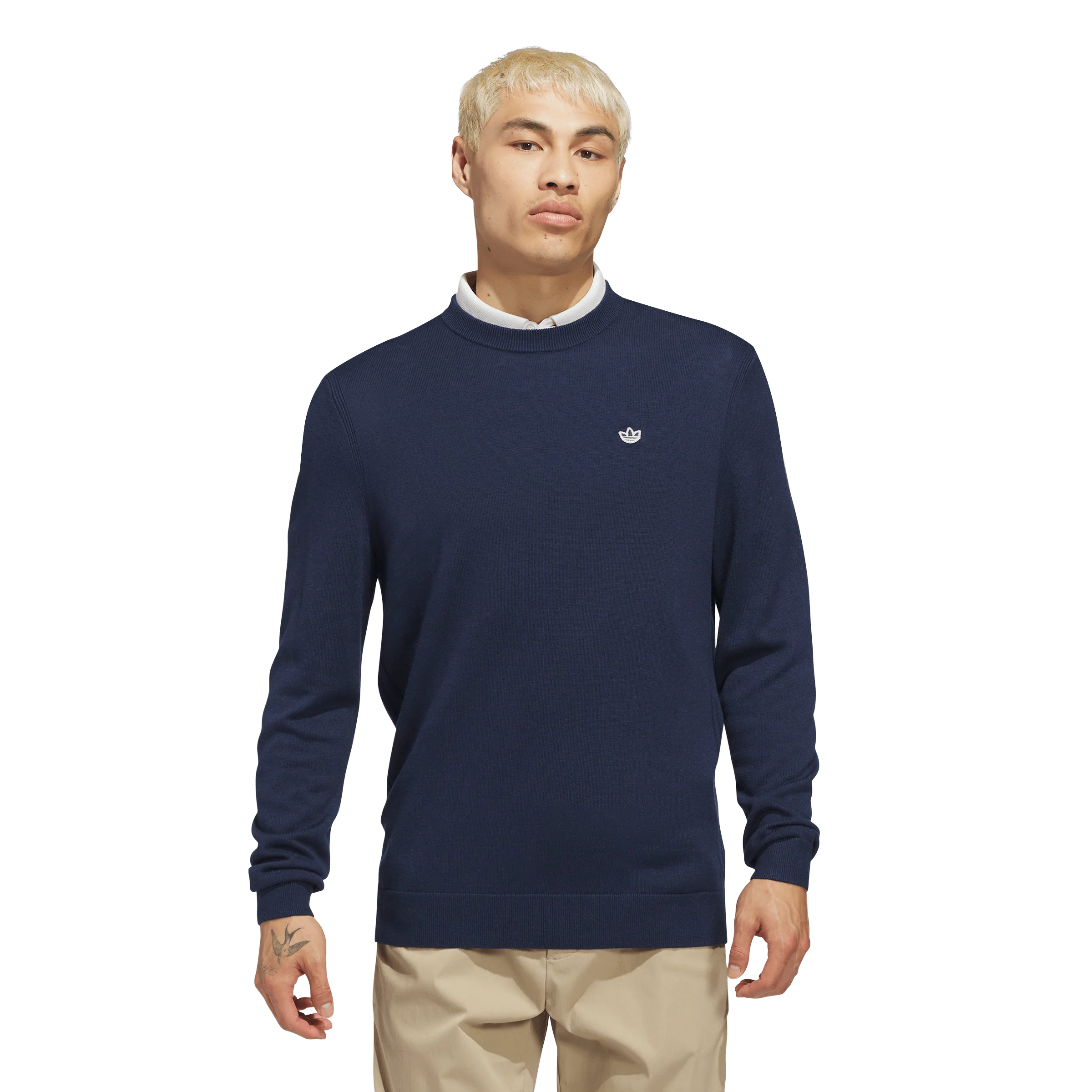 adidas Originals Golf Crewneck Men's - Navy - Image 2