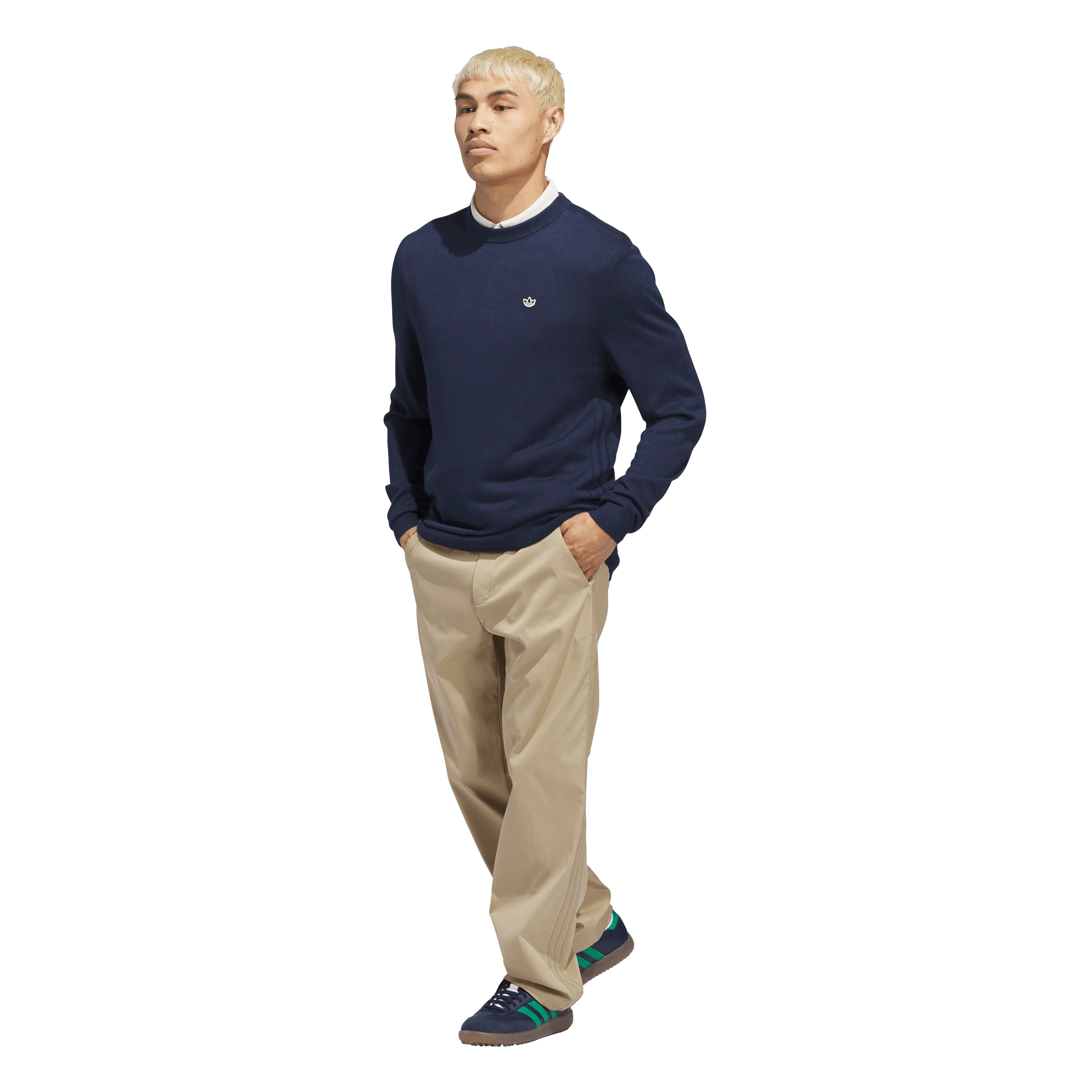 adidas Originals Golf Crewneck Men's - Navy - Image 5