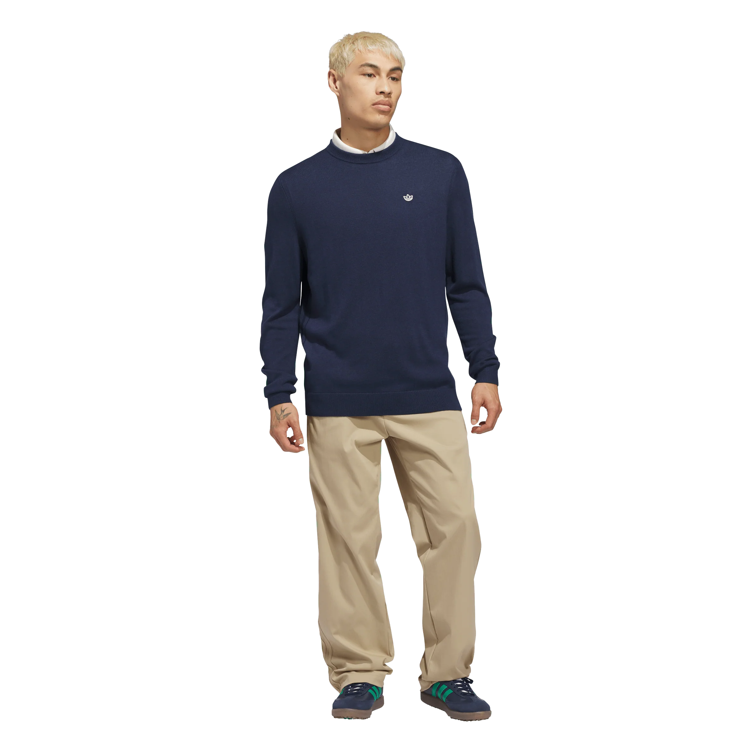 adidas Originals Golf Crewneck Men's - Navy - Image 6