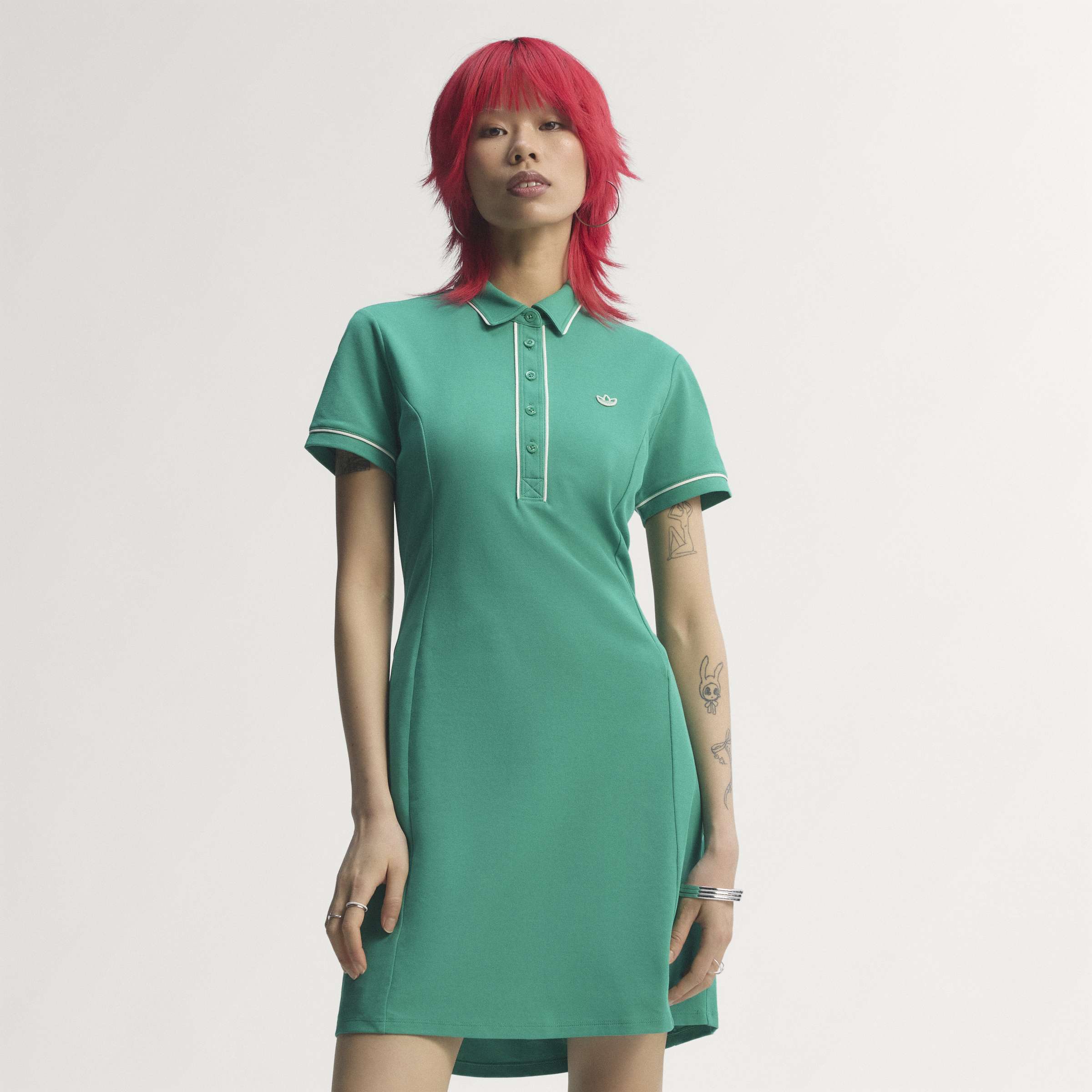adidas Originals Golf Dress - Court Green - Image 11