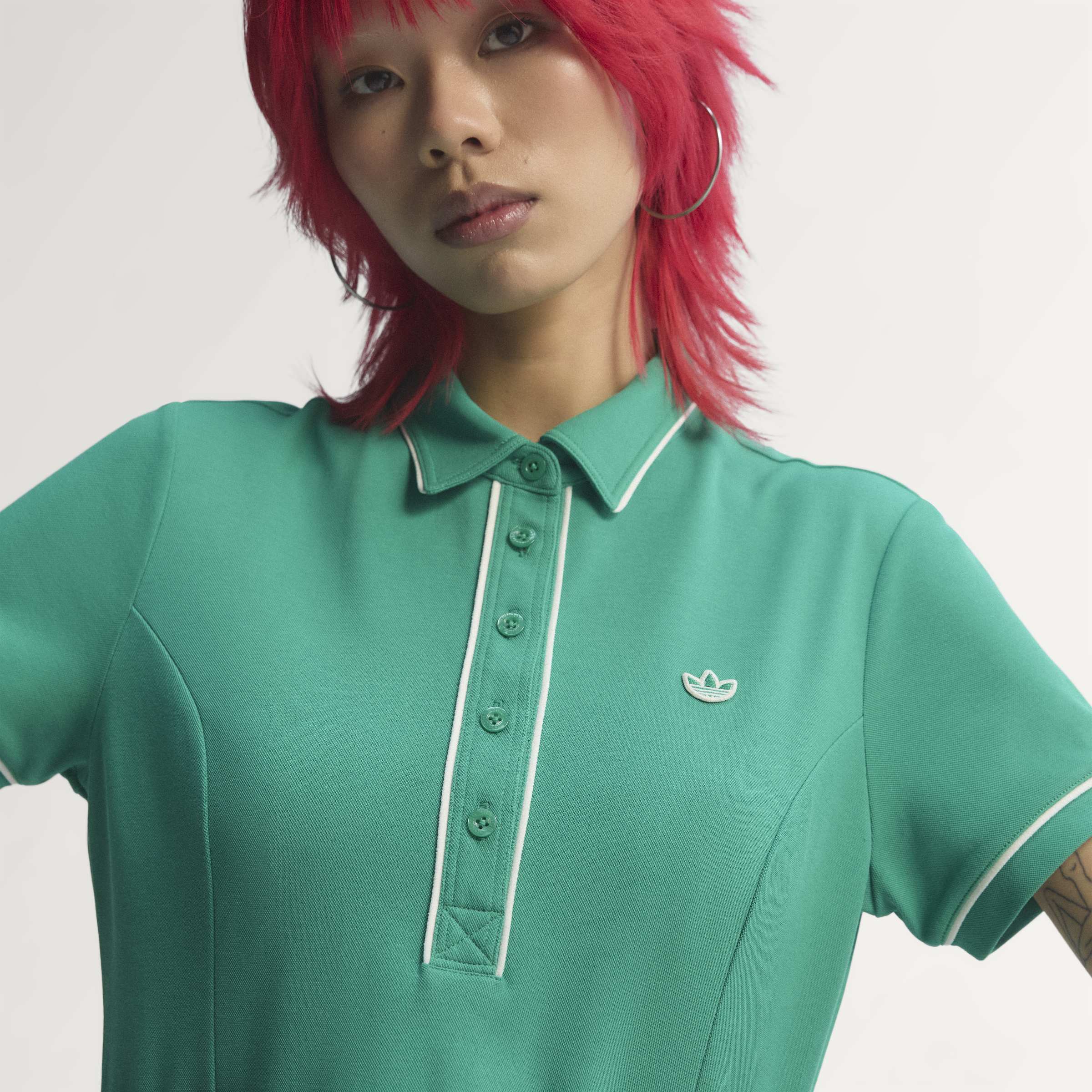 adidas Originals Golf Dress - Court Green - Image 12