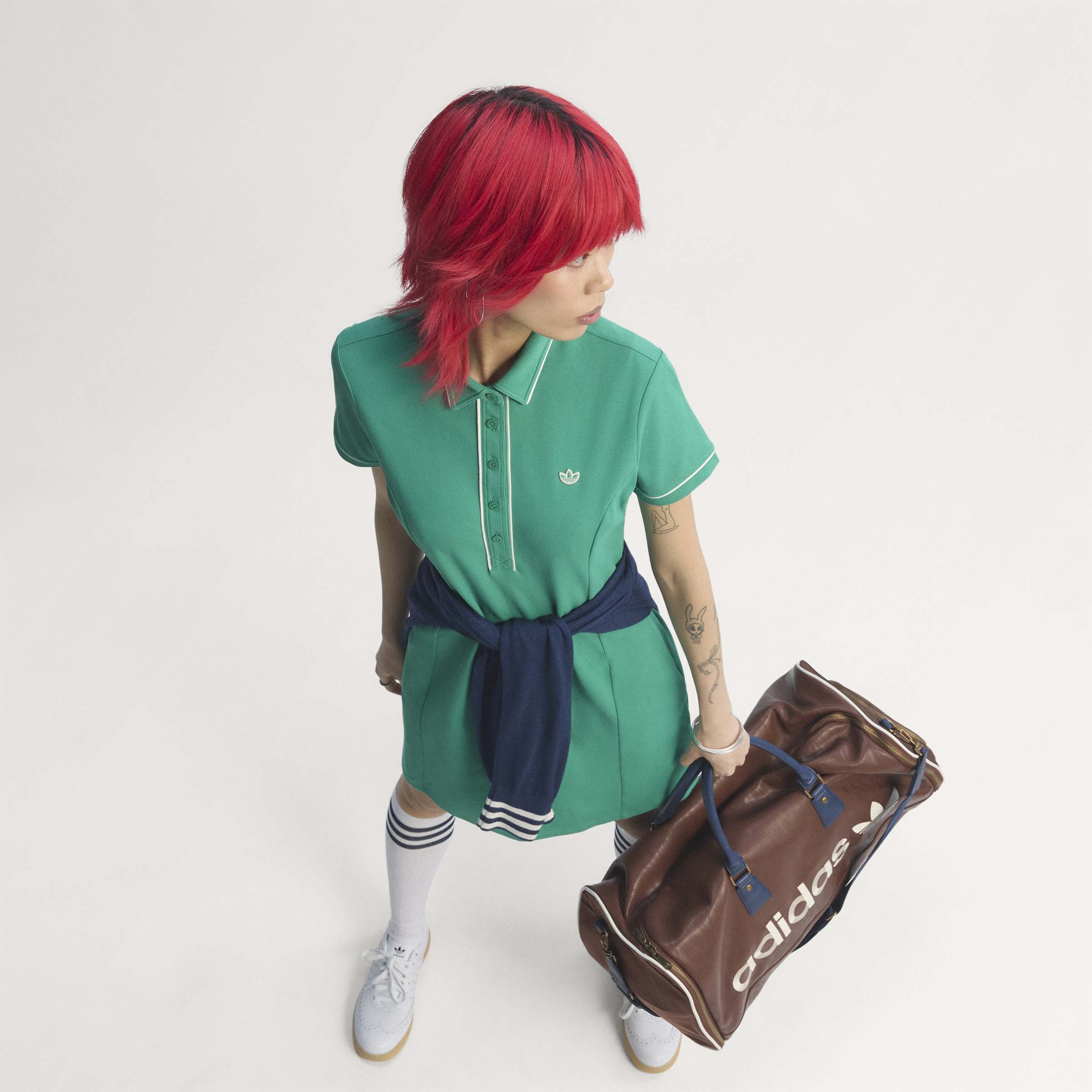 adidas Originals Golf Dress - Court Green - Image 14