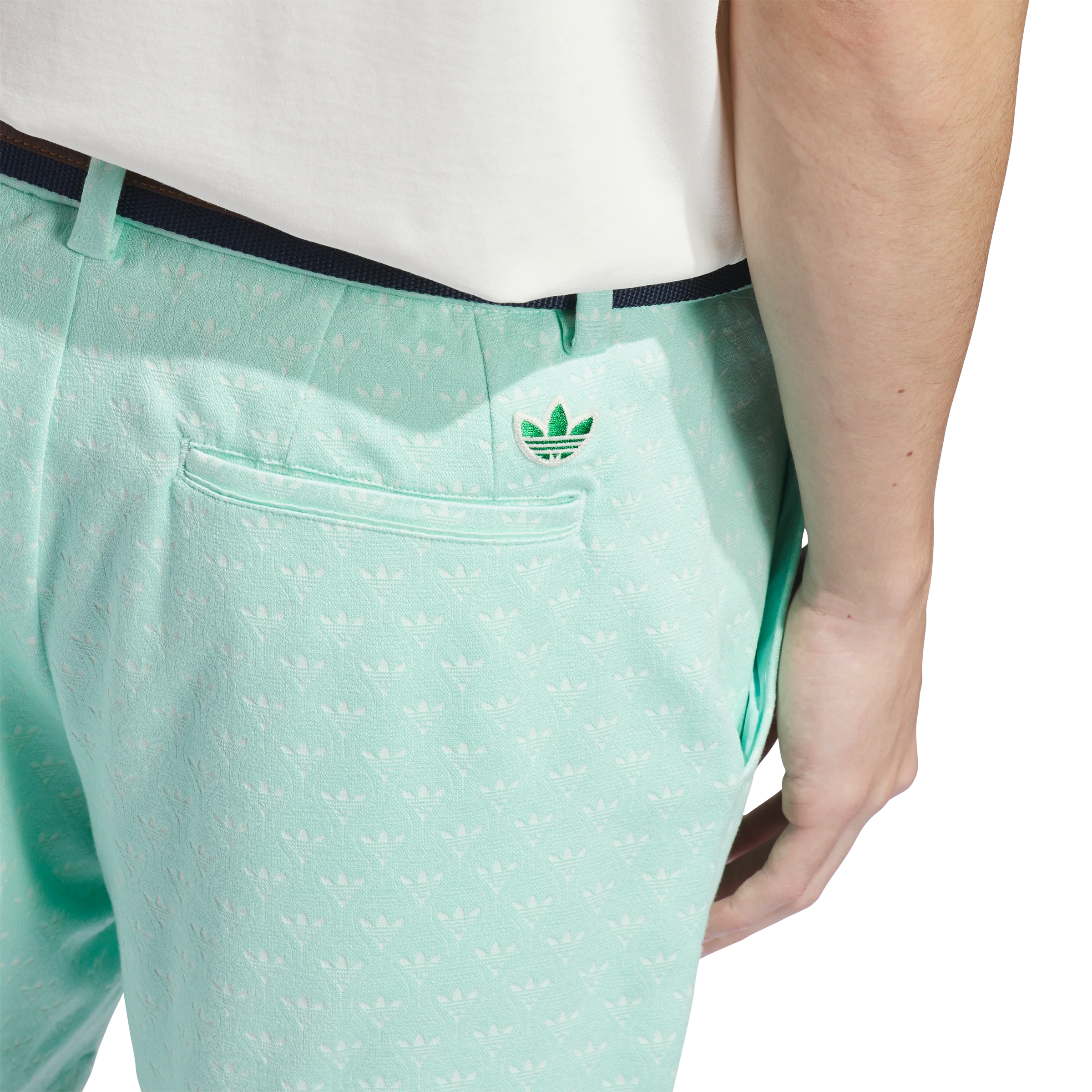 adidas Originals Golf Novelty Short - Clear Mint/Cloud White - Image 9