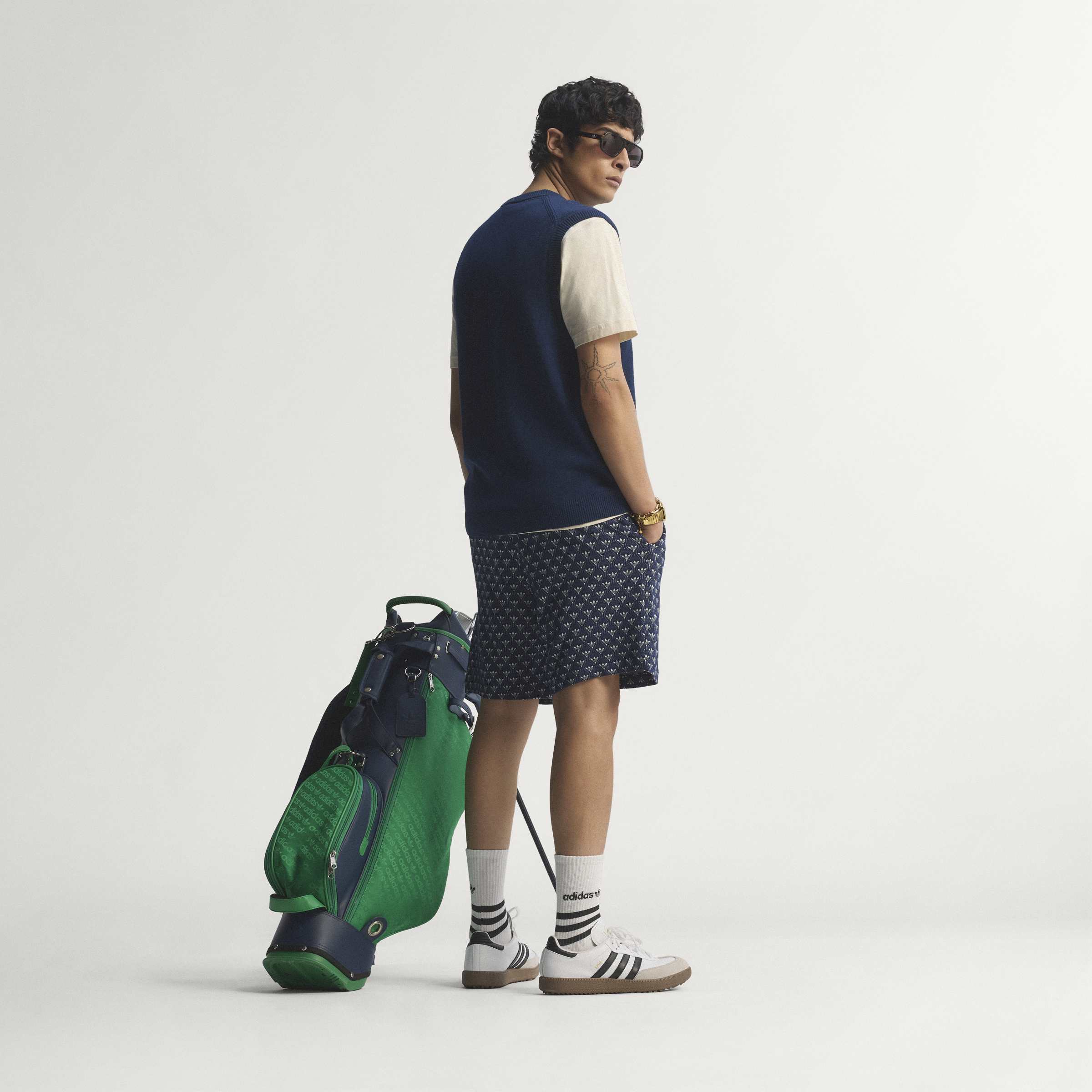 adidas Originals Golf Novelty Short - Night Indigo/Cloud White - Image 11