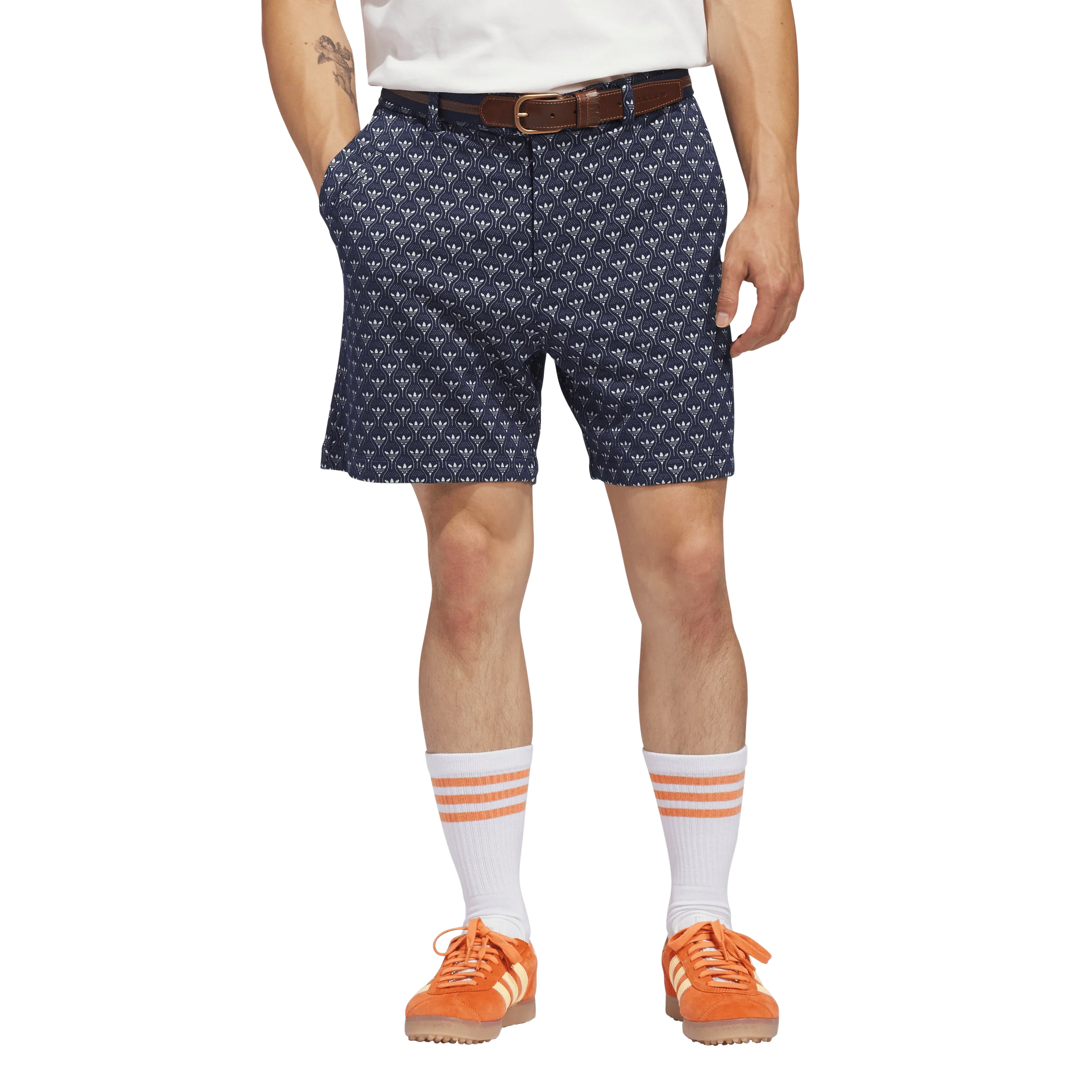 adidas Originals Golf Novelty Short - Night Indigo/Cloud White - Image 4