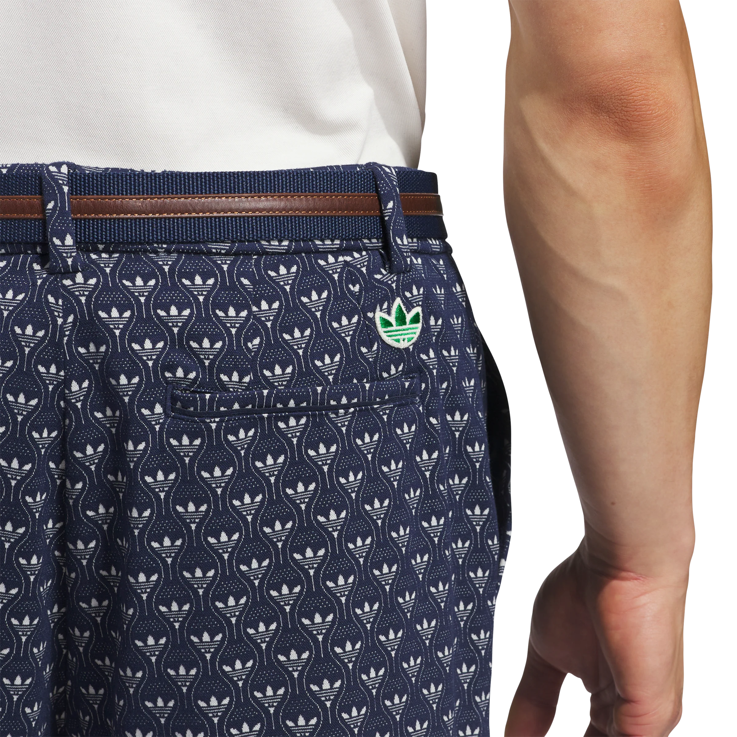 adidas Originals Golf Novelty Short - Night Indigo/Cloud White - Image 9