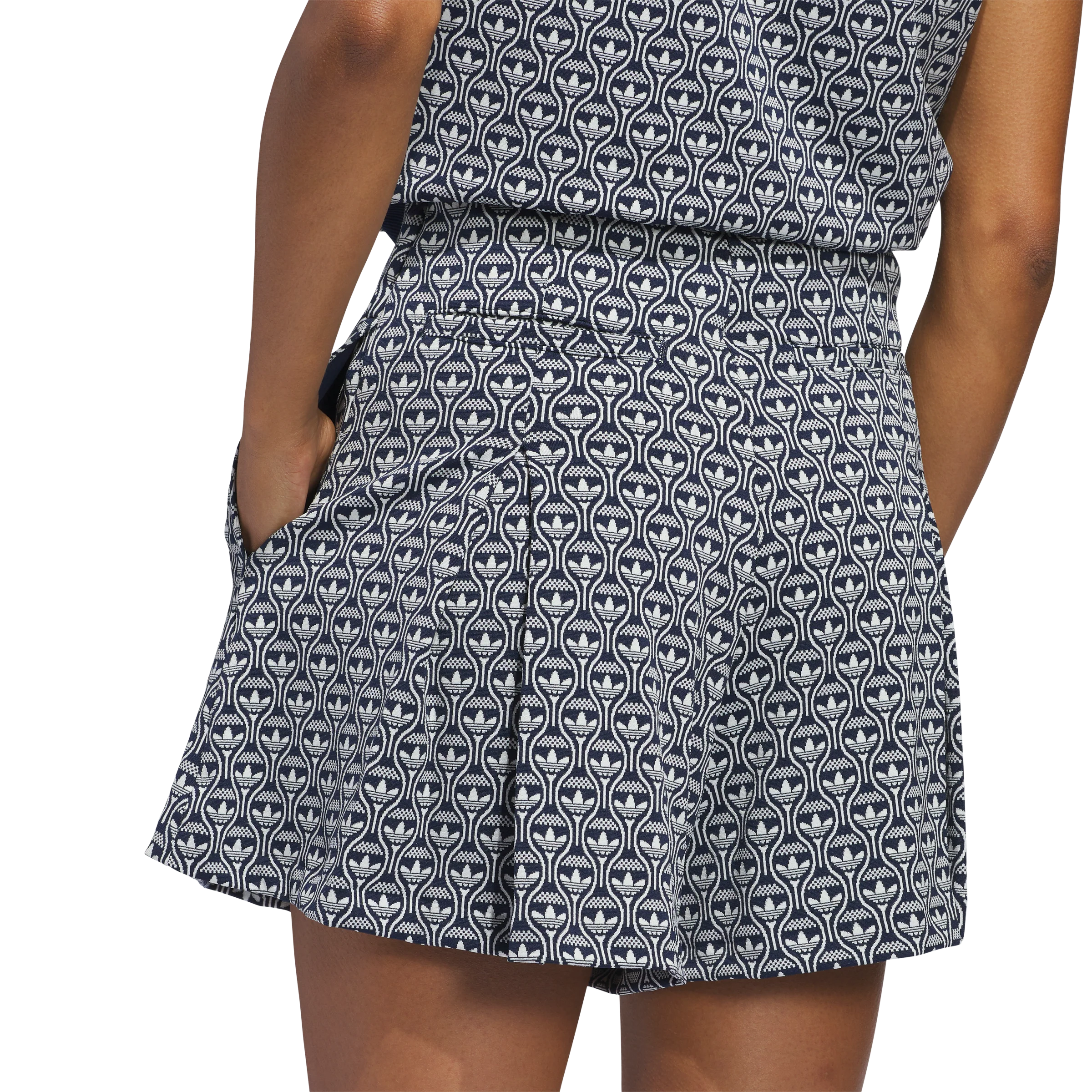 adidas Originals Golf Novelty Skort - Night Indigo/Cloud White - Image 9