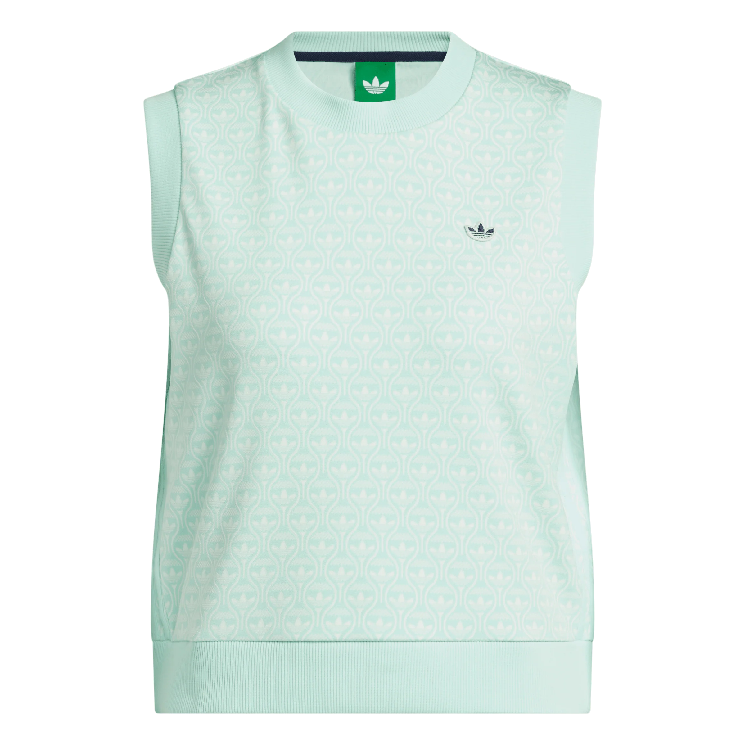 adidas Originals Golf Novelty Vest - Clear Mint - Image 3