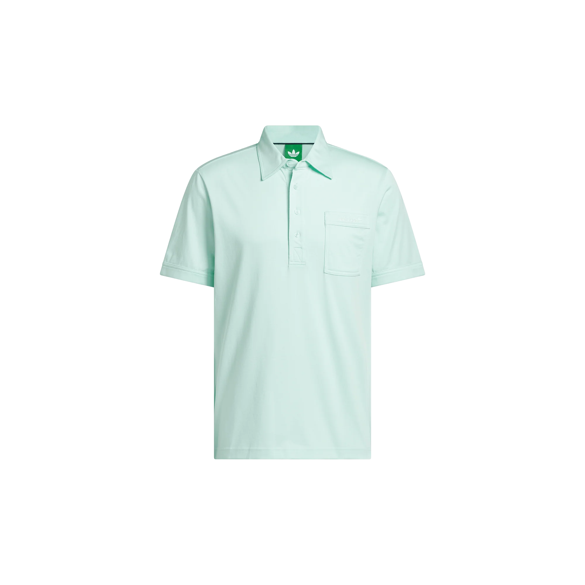 adidas Originals Golf Pocket Polo - Clear Mint