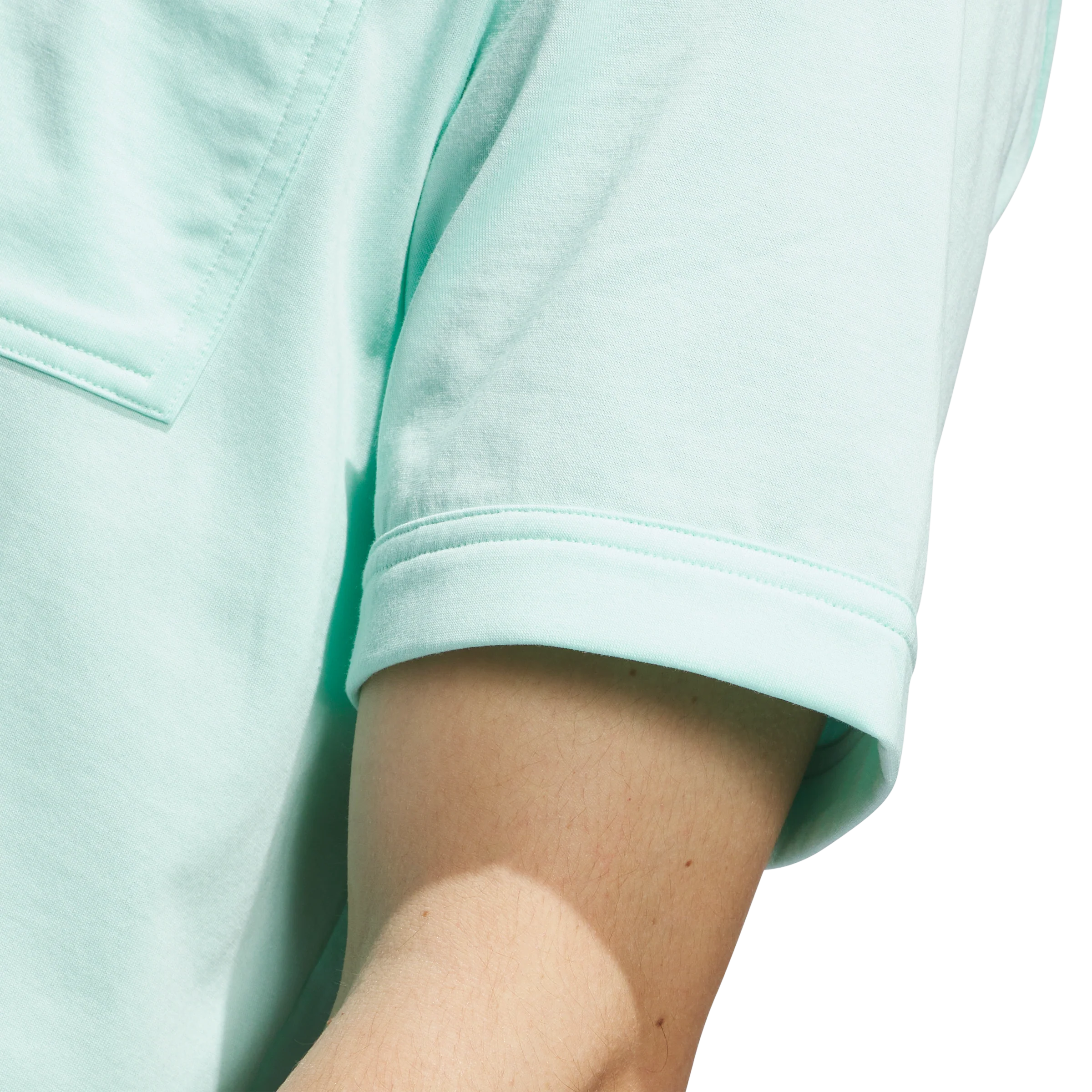 adidas Originals Golf Pocket Polo - Clear Mint - Image 9