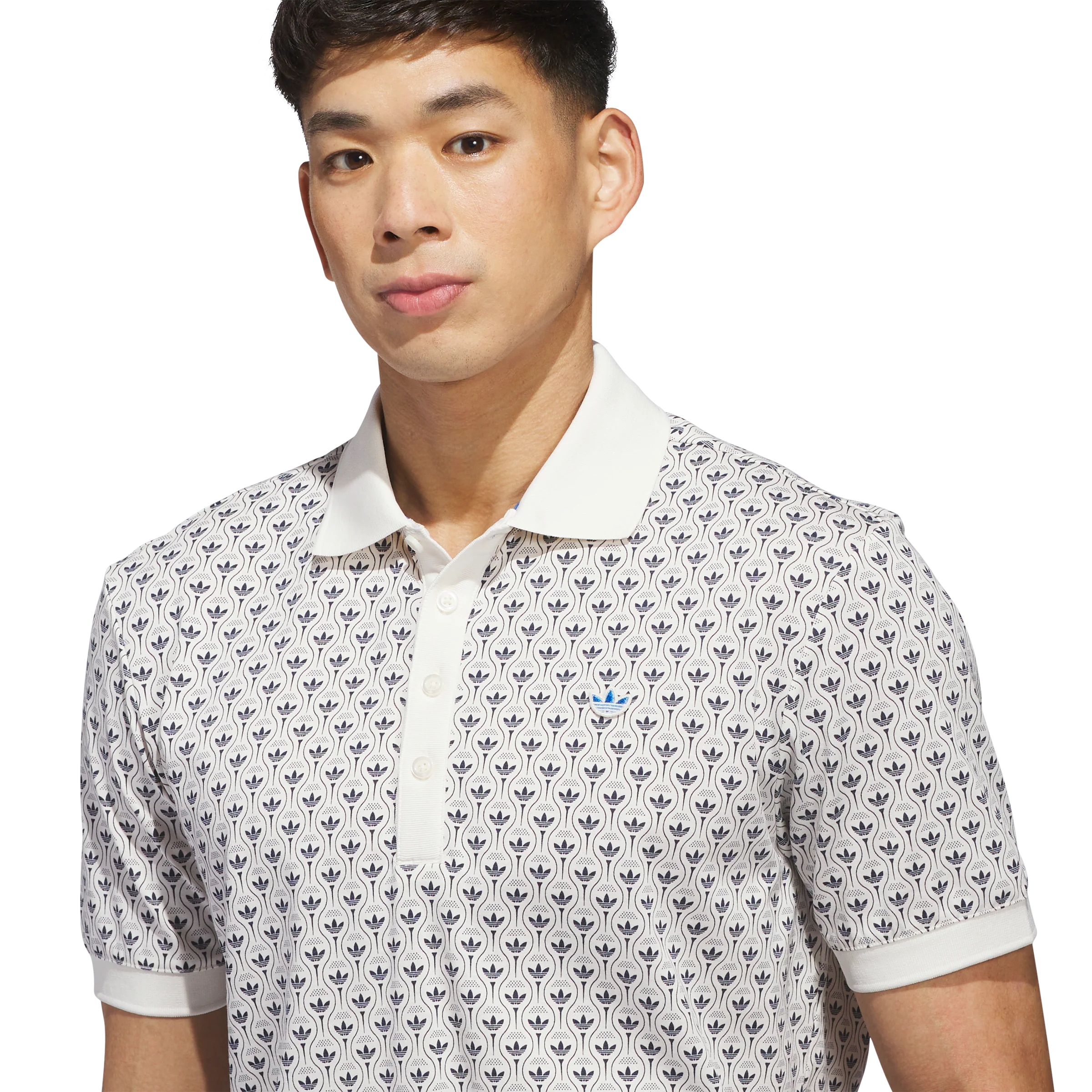 adidas Originals Golf Polo Men's - White - Image 6