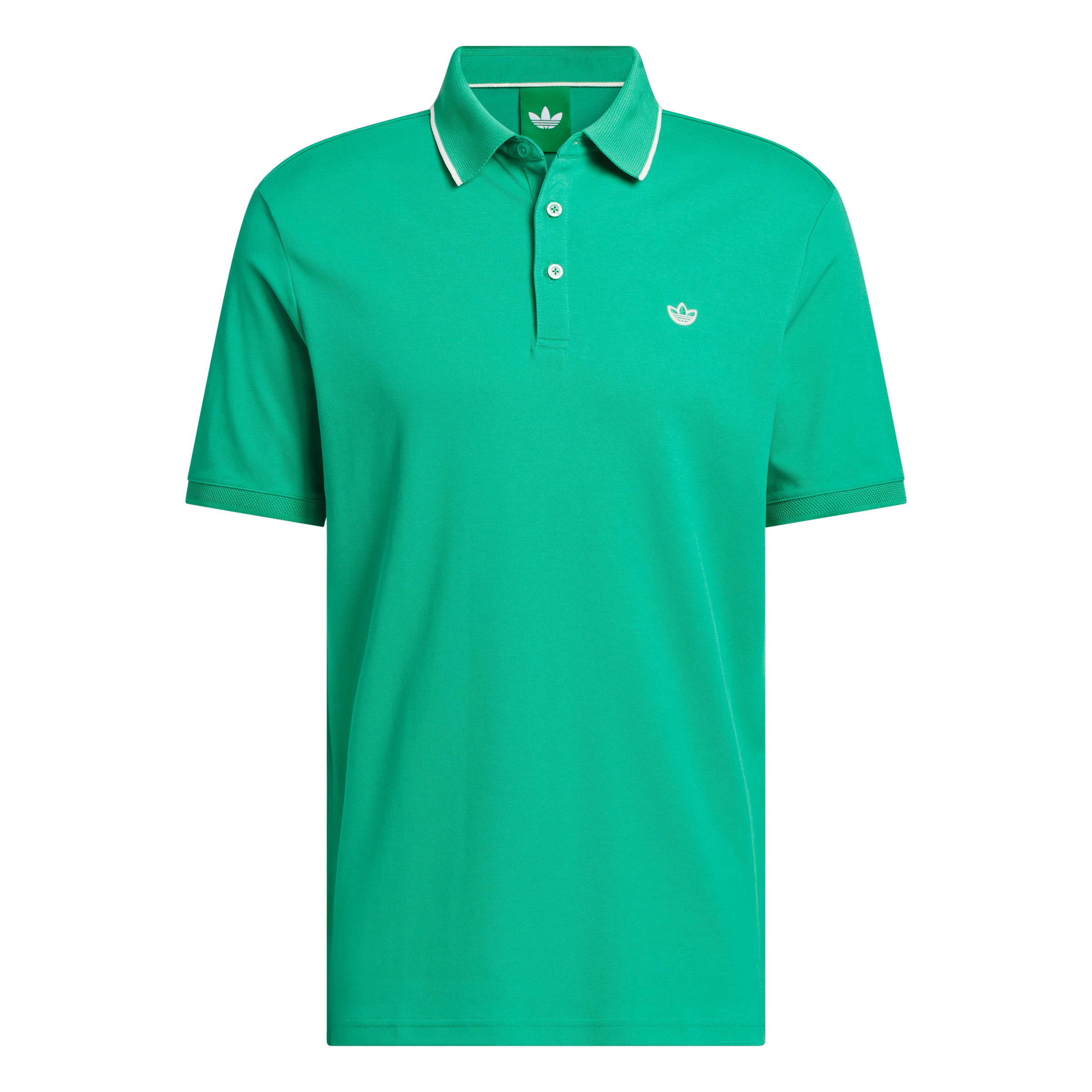 adidas Originals Golf Solid Polo - Court Green - Image 3