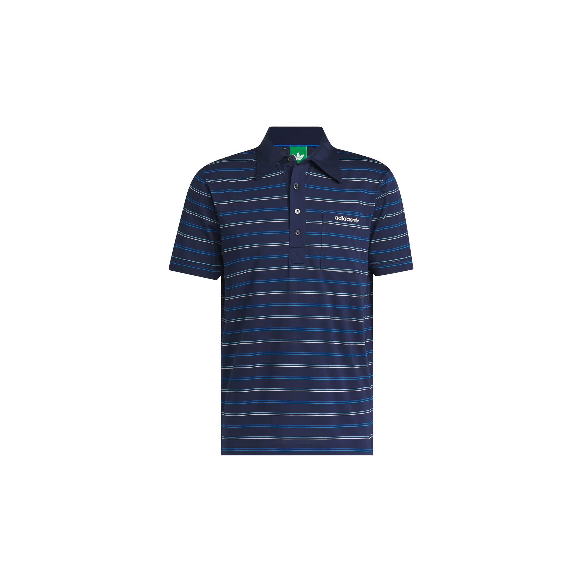 adidas Golf Originals Golf Stripe Polo - Night Indigo