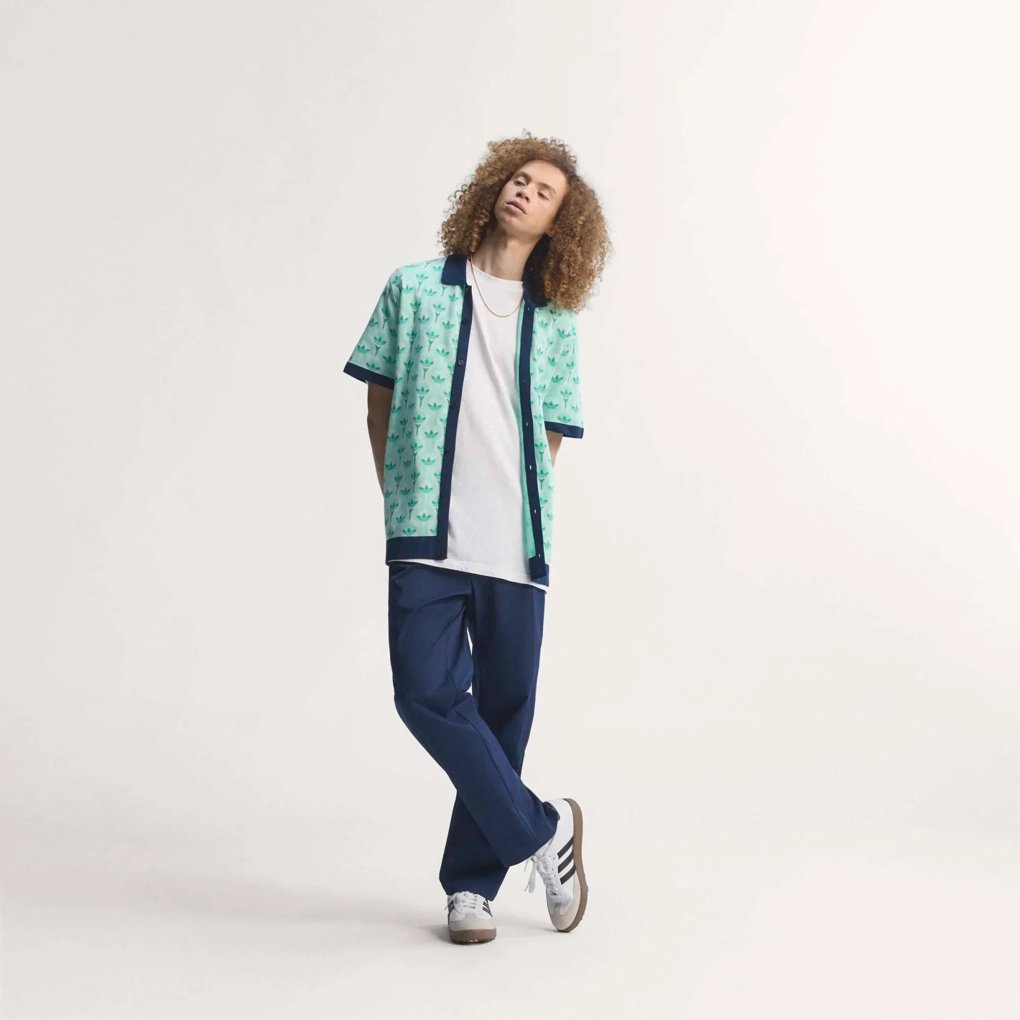 adidas Originals Twist Weave Pants - Night Indigo - Image 3