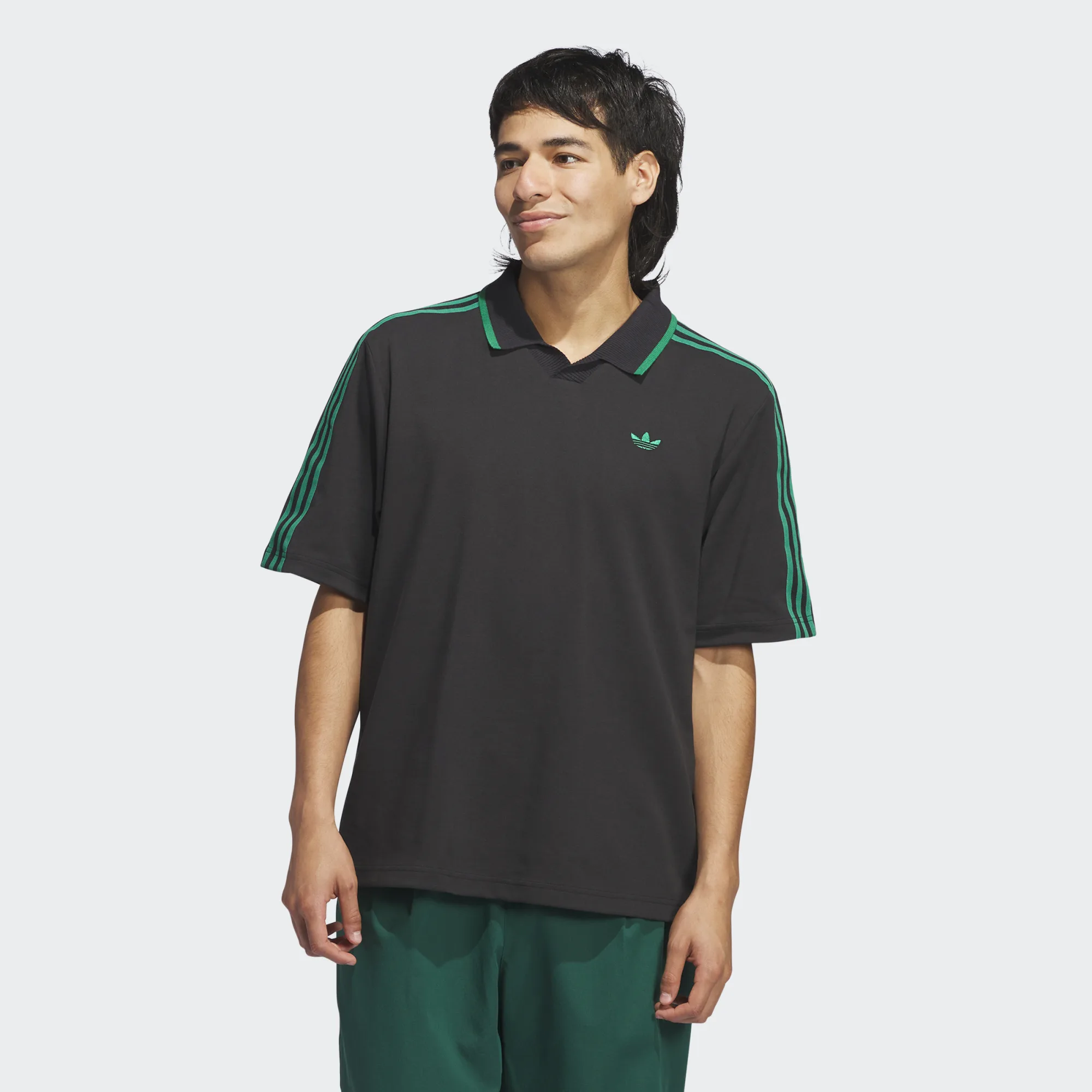 adidas RLN LNKS POLO BLACK - Image 2