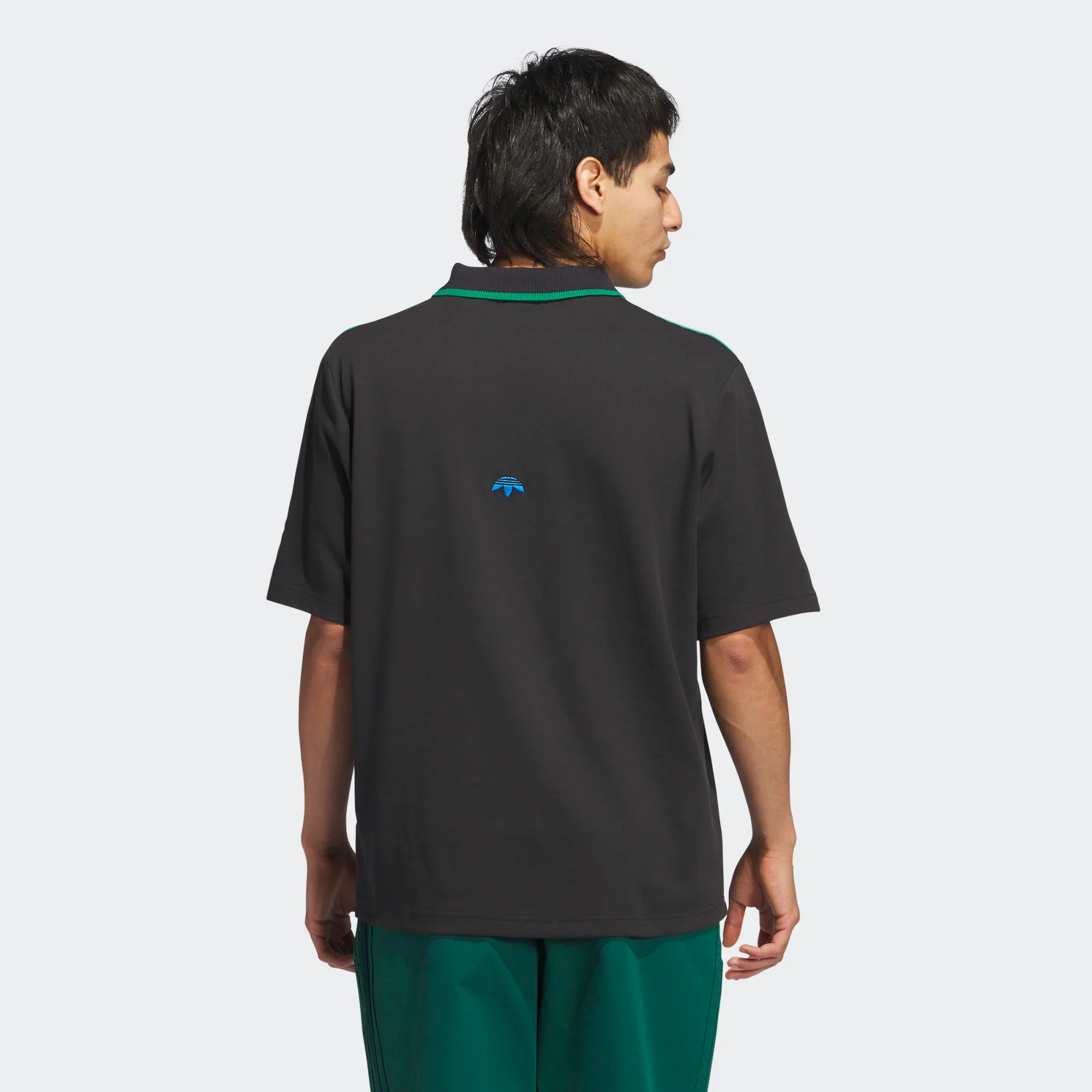 adidas RLN LNKS POLO BLACK - Image 4